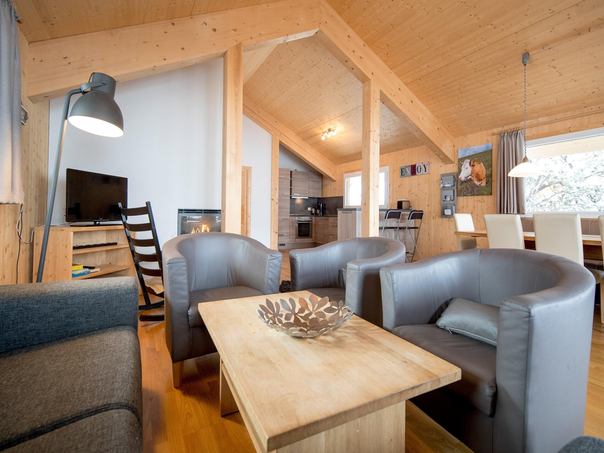Massief houten chalet voor 12 personen aan de piste op de Turracherhöhe - foto 8
