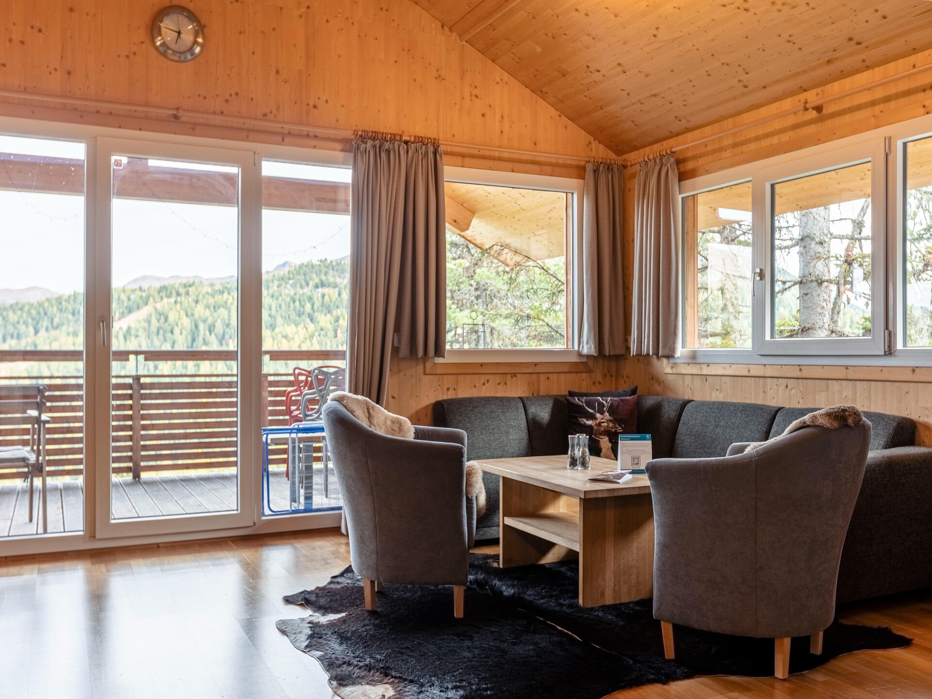 Massief houten chalet voor 12 personen aan de piste op de Turracherhöhe - foto 2