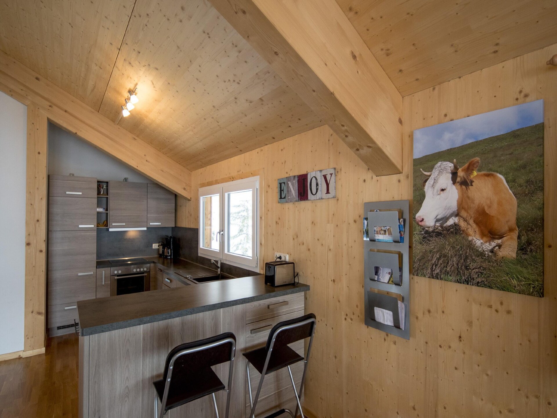 Massief houten chalet voor 12 personen aan de piste op de Turracherhöhe - foto 14