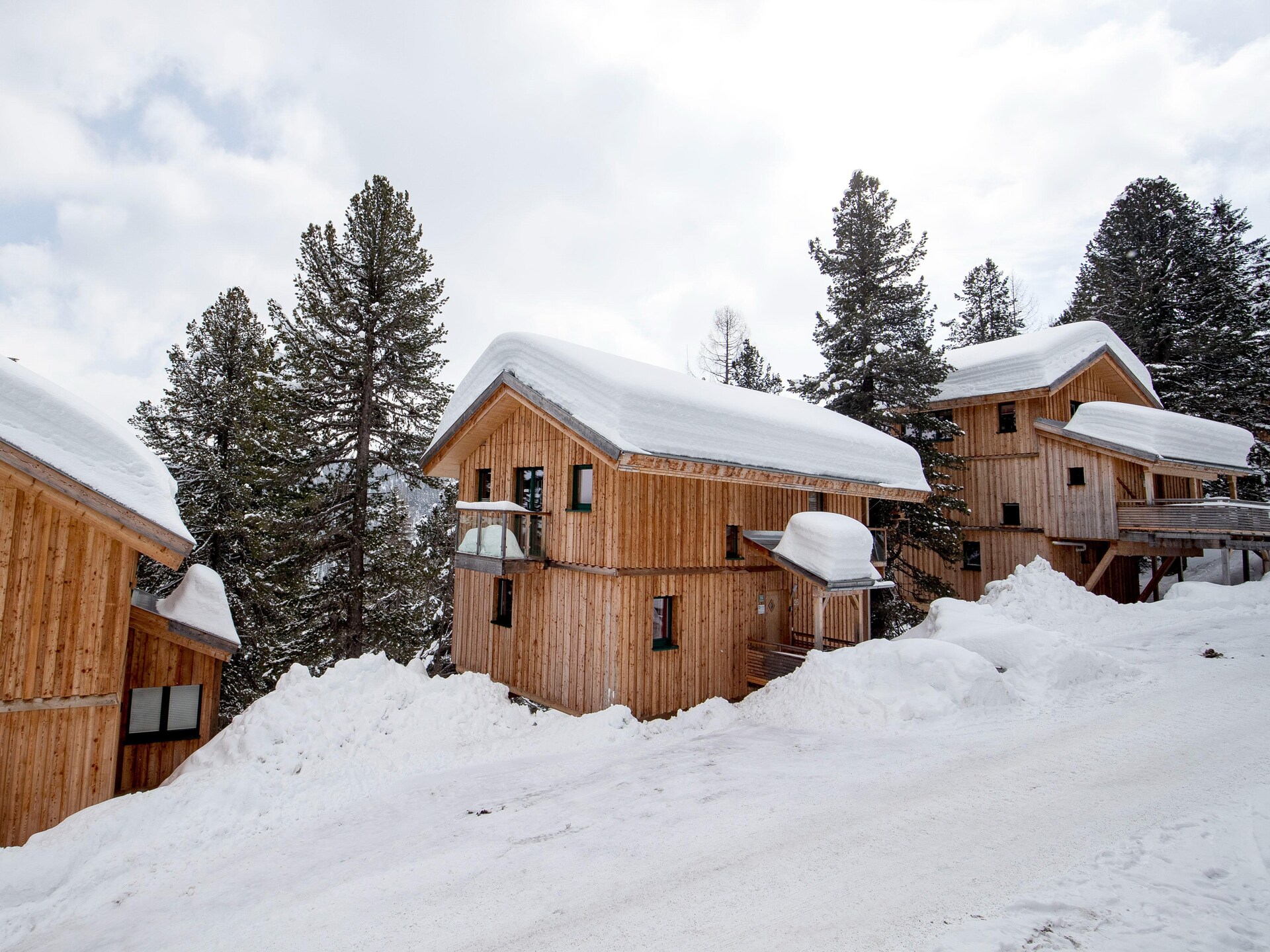 Massief houten chalet voor 12 personen direct aan de piste in Turracherhöhe - foto 32