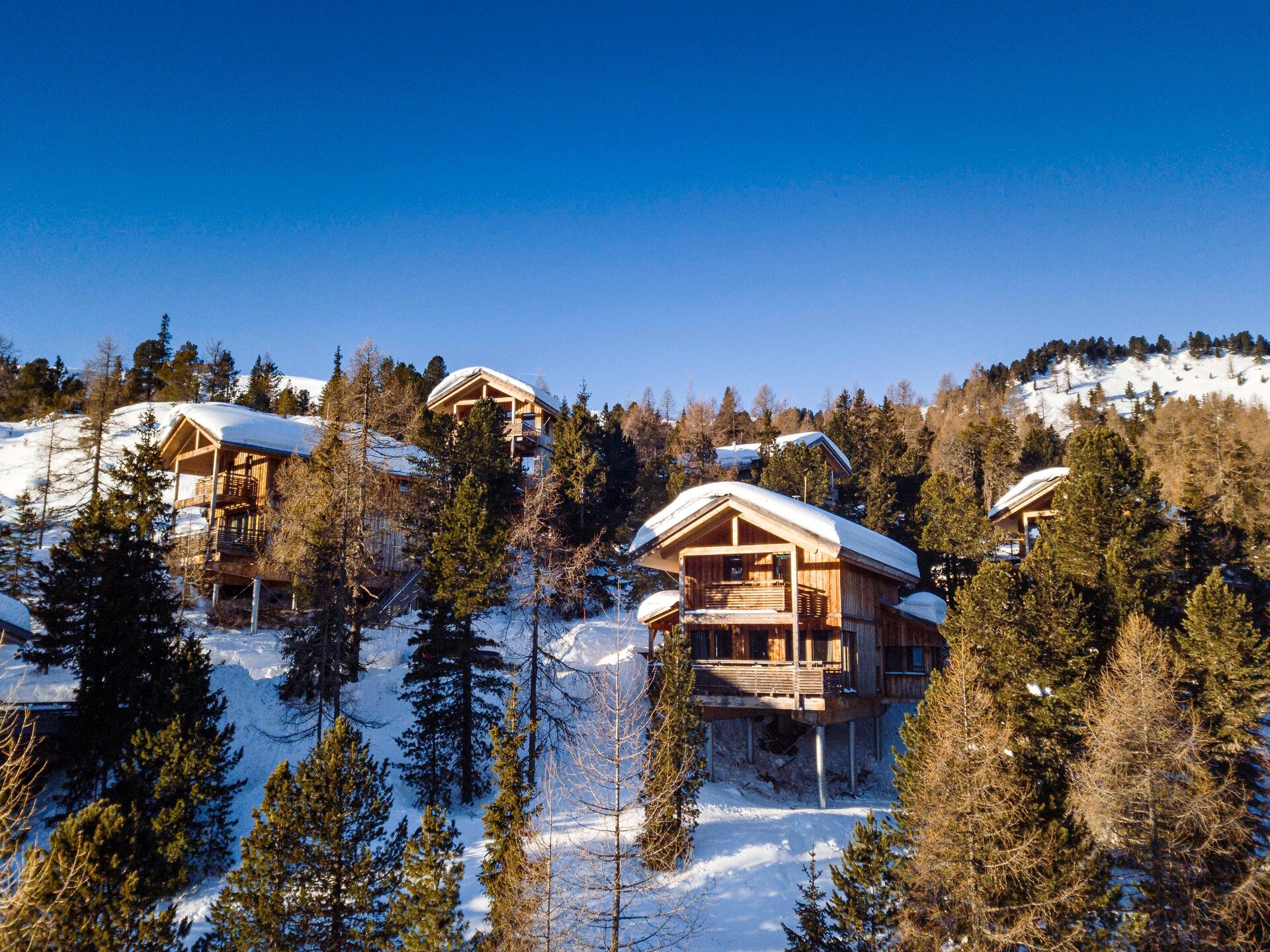 Massief houten chalet voor 12 personen direct aan de piste in Turracherhöhe - foto 34