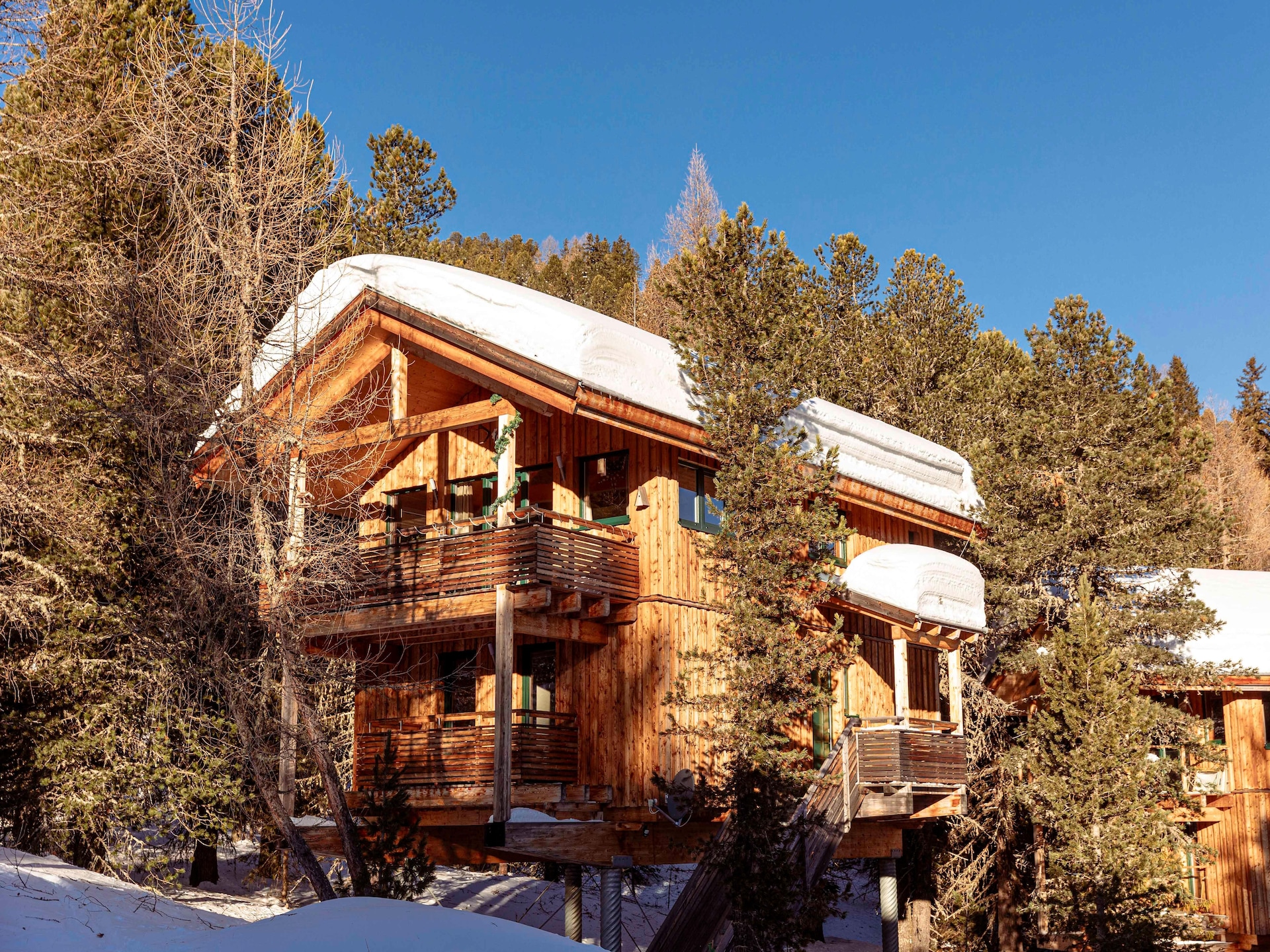 Massief houten chalet voor 12 personen direct aan de piste in Turracherhöhe - foto 31