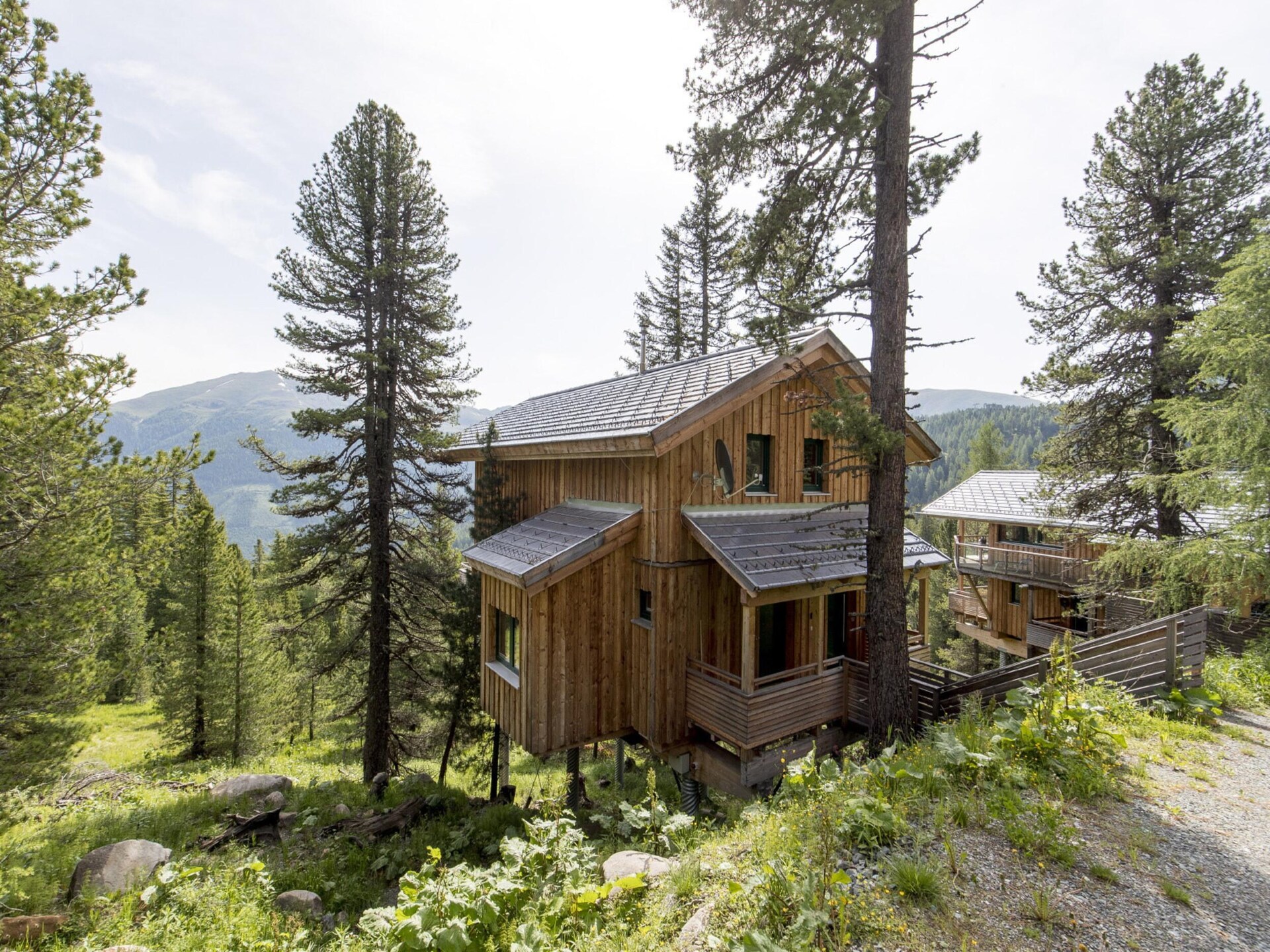 Ruim houten chalet voor 12 personen aan de piste in Turracherhöhe - foto 8