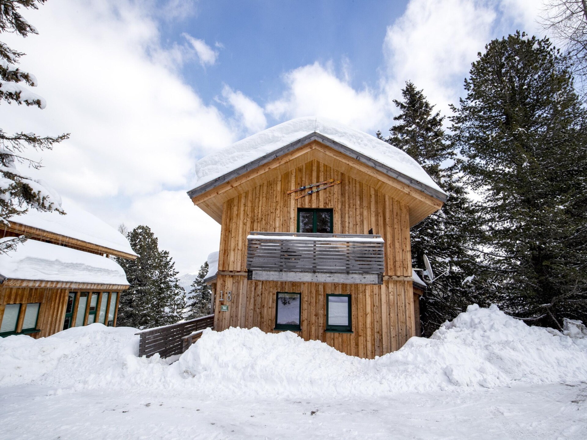 Aan de piste: Ruim chalet voor 12 personen in Turracherhöhe - foto 34