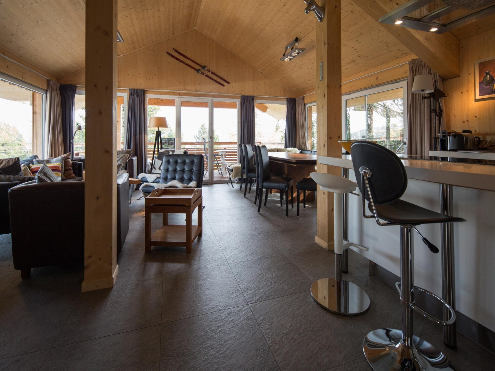 Aan de piste: Ruim chalet voor 12 personen in Turracherhöhe - foto 9