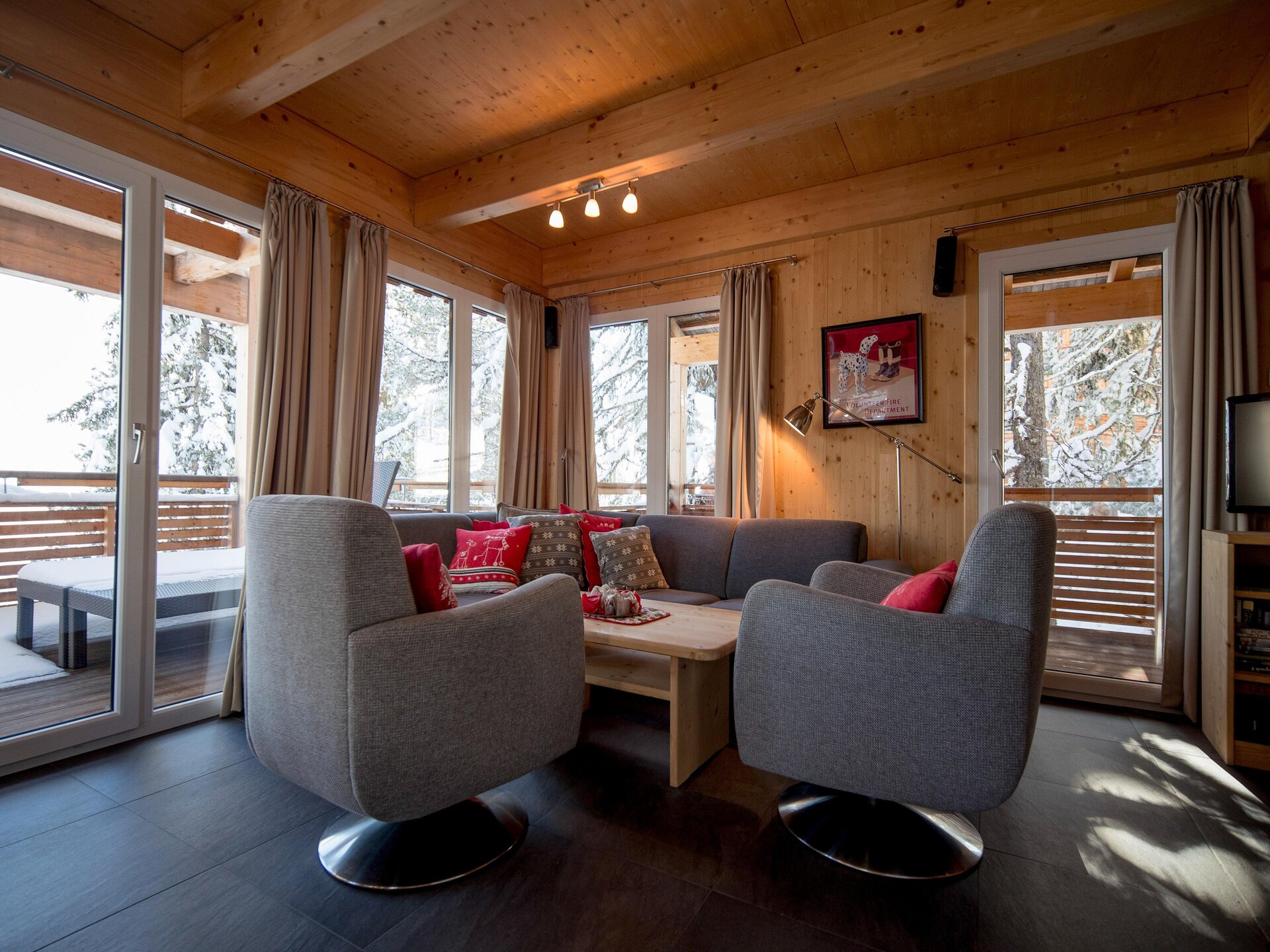 Massief houten chalet voor 10 aan de piste in Turracher Höhe - foto 2