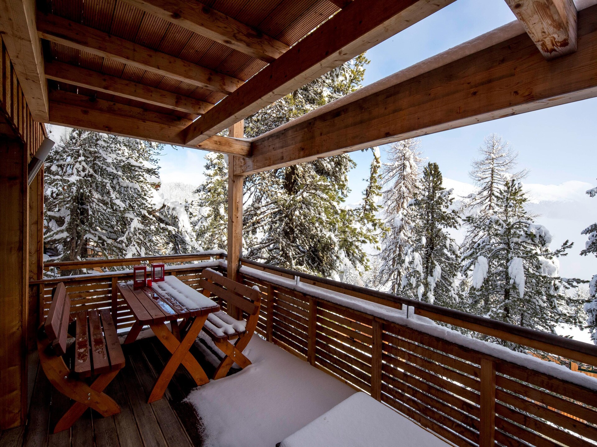 Massief houten chalet voor 10 aan de piste in Turracher Höhe - foto 30