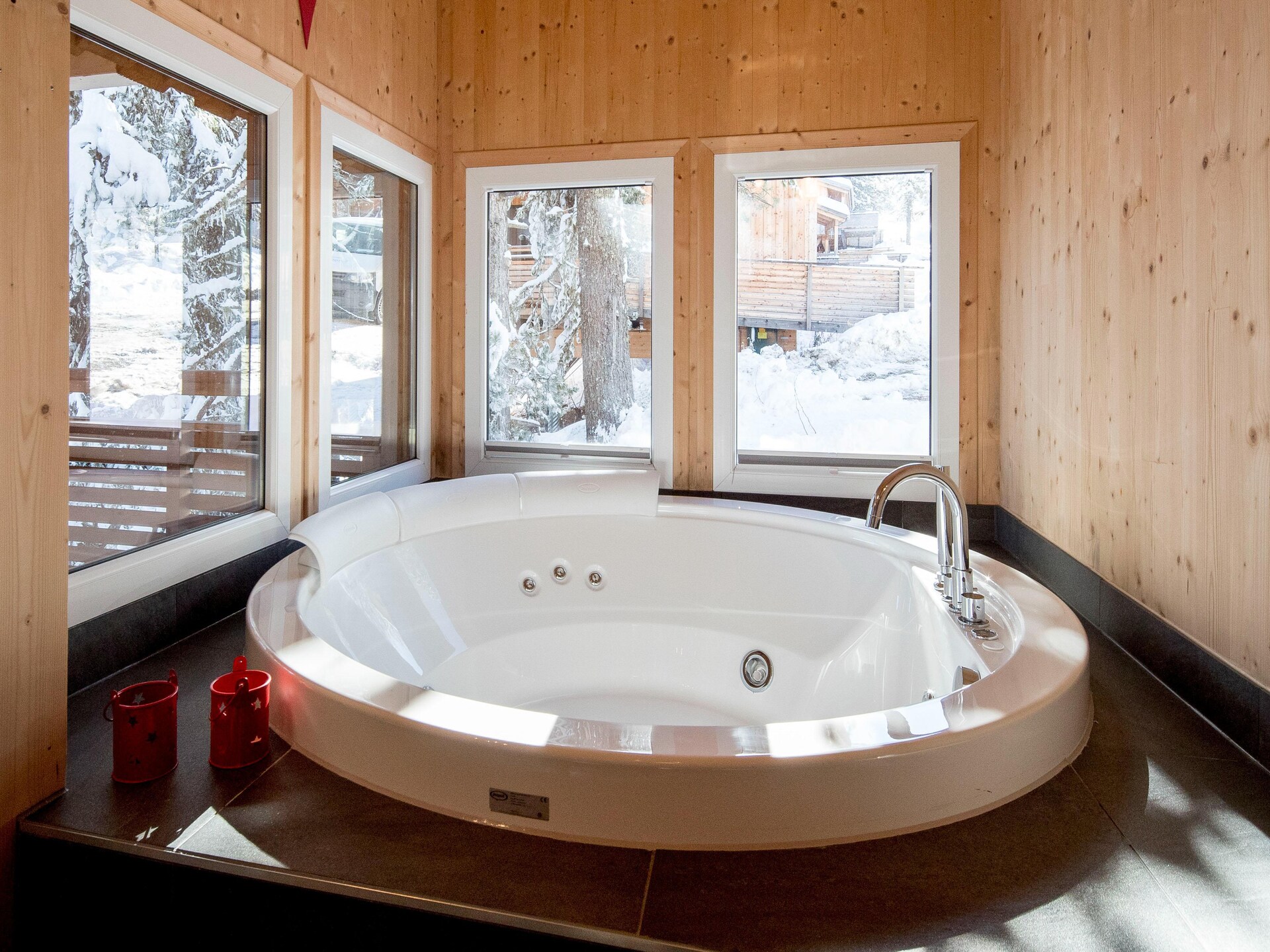 Massief houten chalet voor 10 aan de piste in Turracher Höhe - foto 5