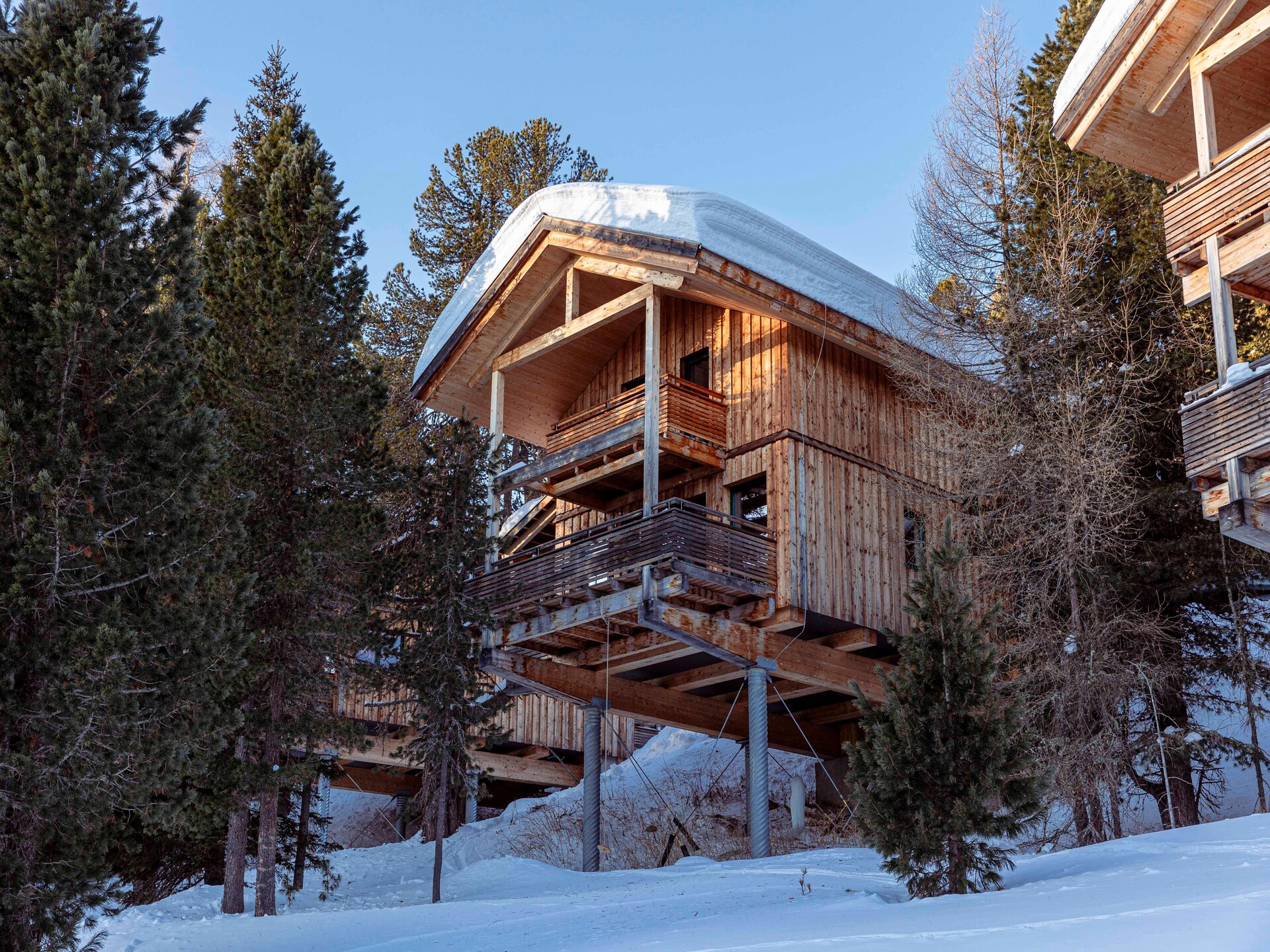 Massief houten chalet voor 12 personen aan de skipiste op de Turracherhöhe - foto 27