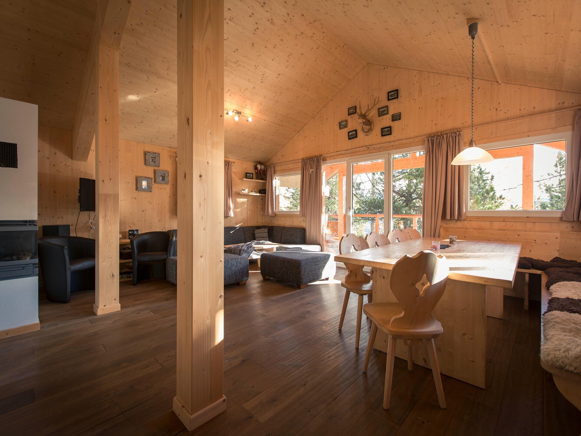 Massief houten chalet voor 12 personen met sauna aan de skipiste - foto 7