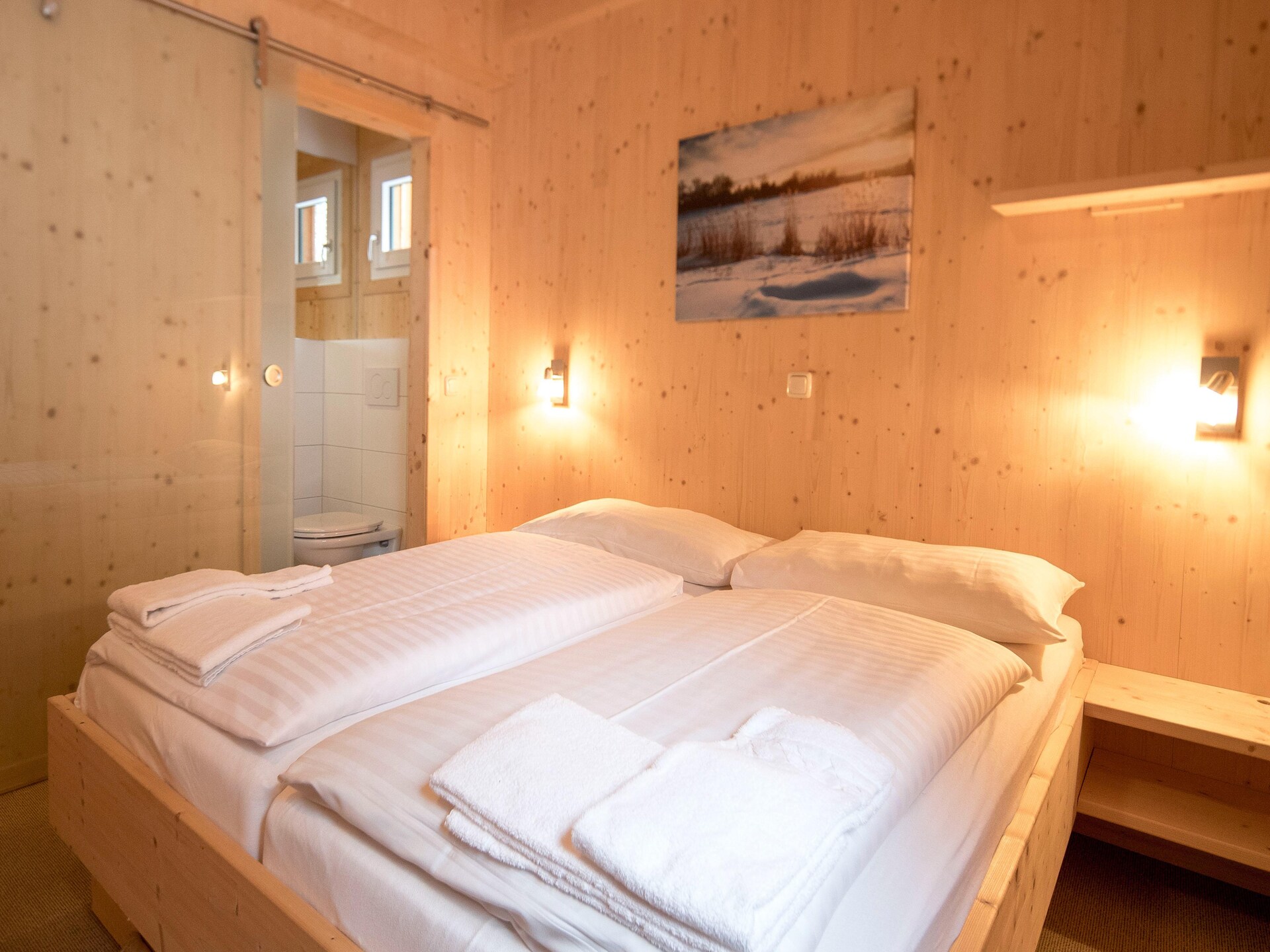 Massief houten chalet voor 12 personen met sauna aan de skipiste - foto 10