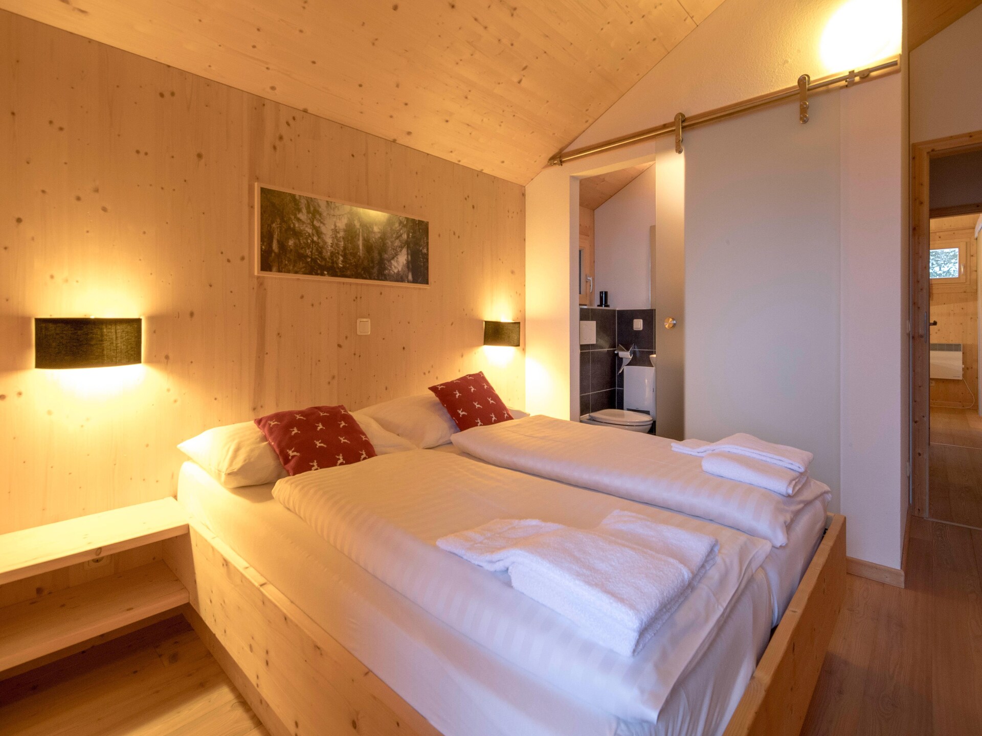 Massief houten chalet voor 10 personen met sauna en bubbelbad aan de piste - foto 16