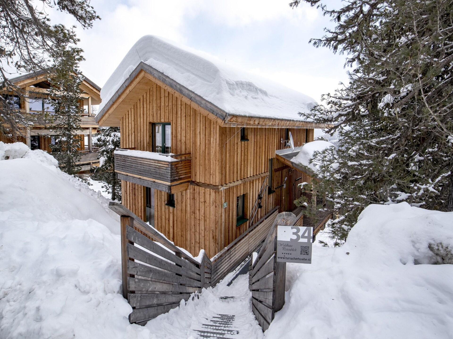 Ruim chalet voor 12 personen aan de piste in Turracherhöhe met sauna - foto 31