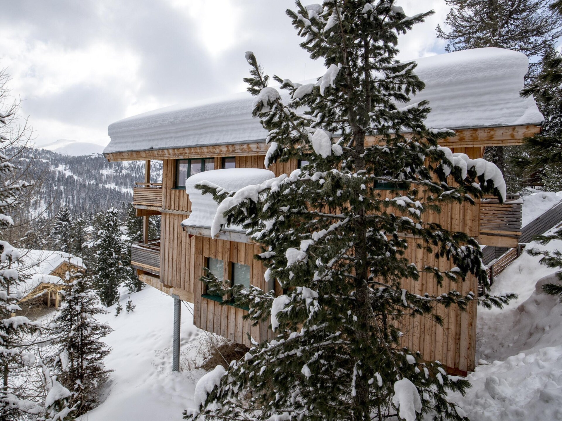Ruim chalet voor 12 personen aan de piste in Turracherhöhe met sauna - foto 32