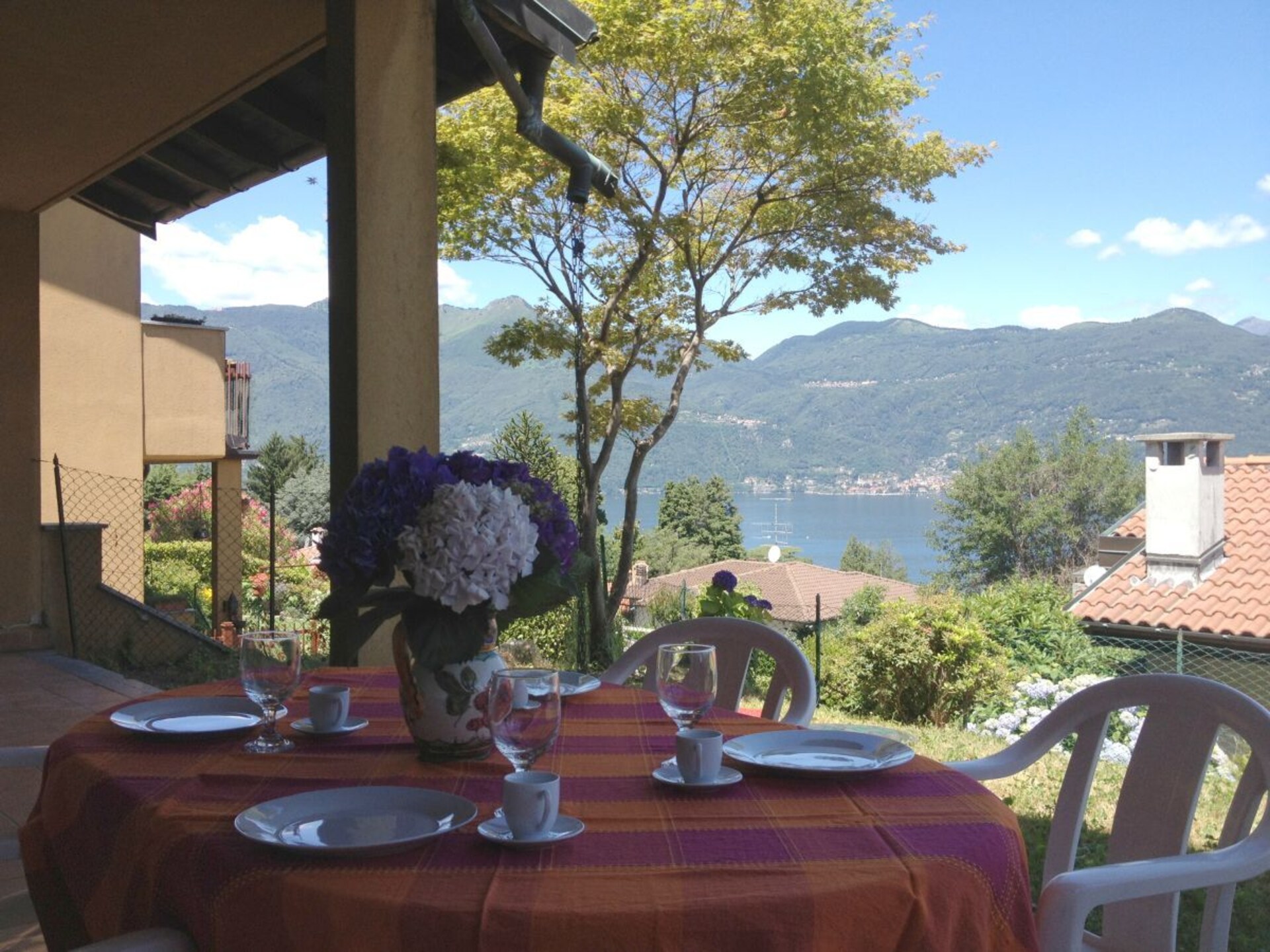 La Veranda: Vakantiehuis met uitzicht op het Lago Maggiore in Germignaga - foto 1