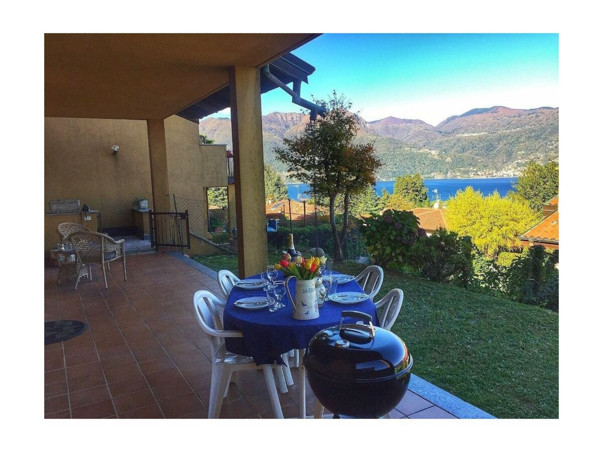 La Veranda: Vakantiehuis met uitzicht op het Lago Maggiore in Germignaga - foto 7