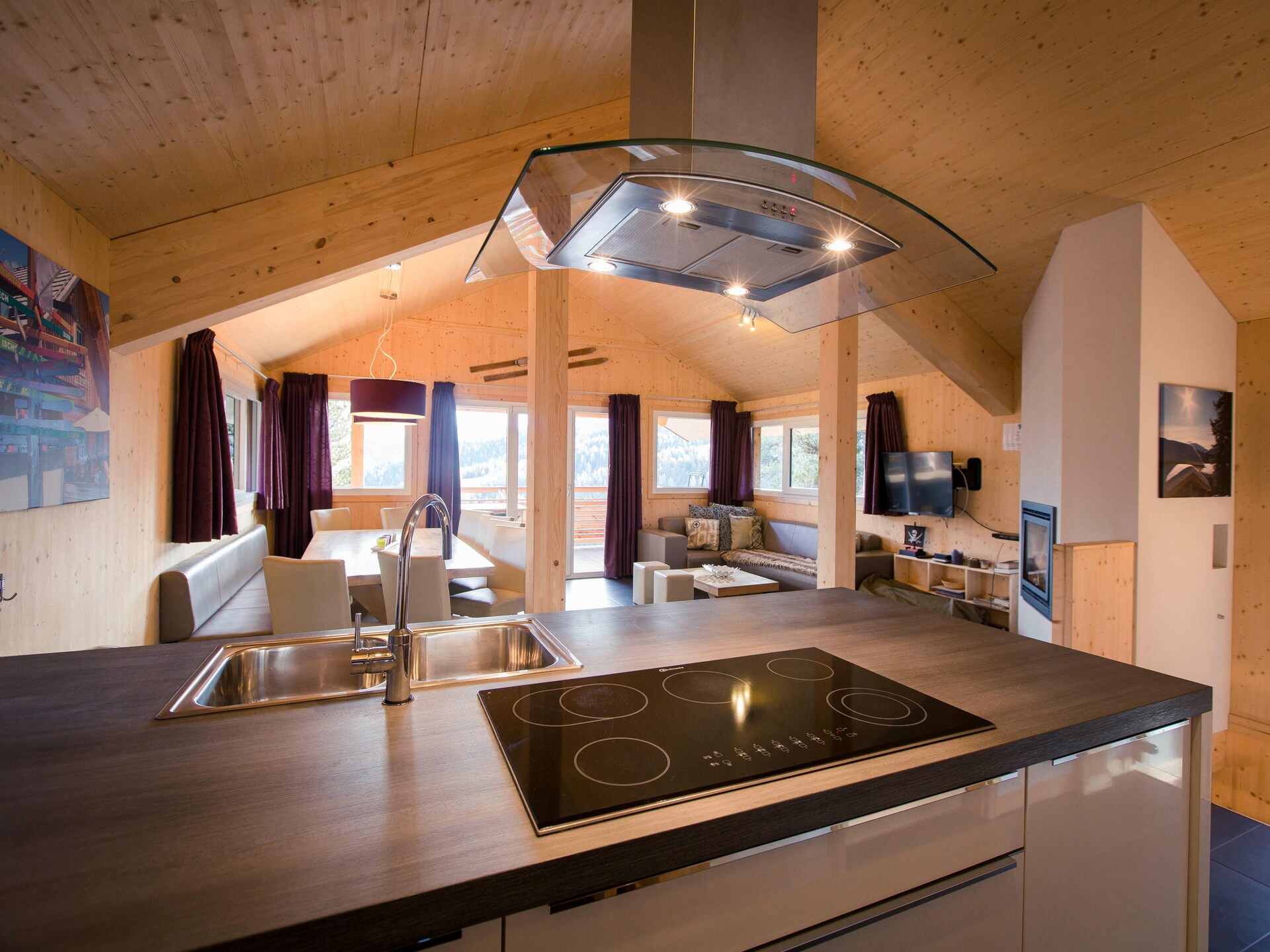 Aan de piste: Ruim houten chalet in Turracherhöhe voor 13 personen - foto 11