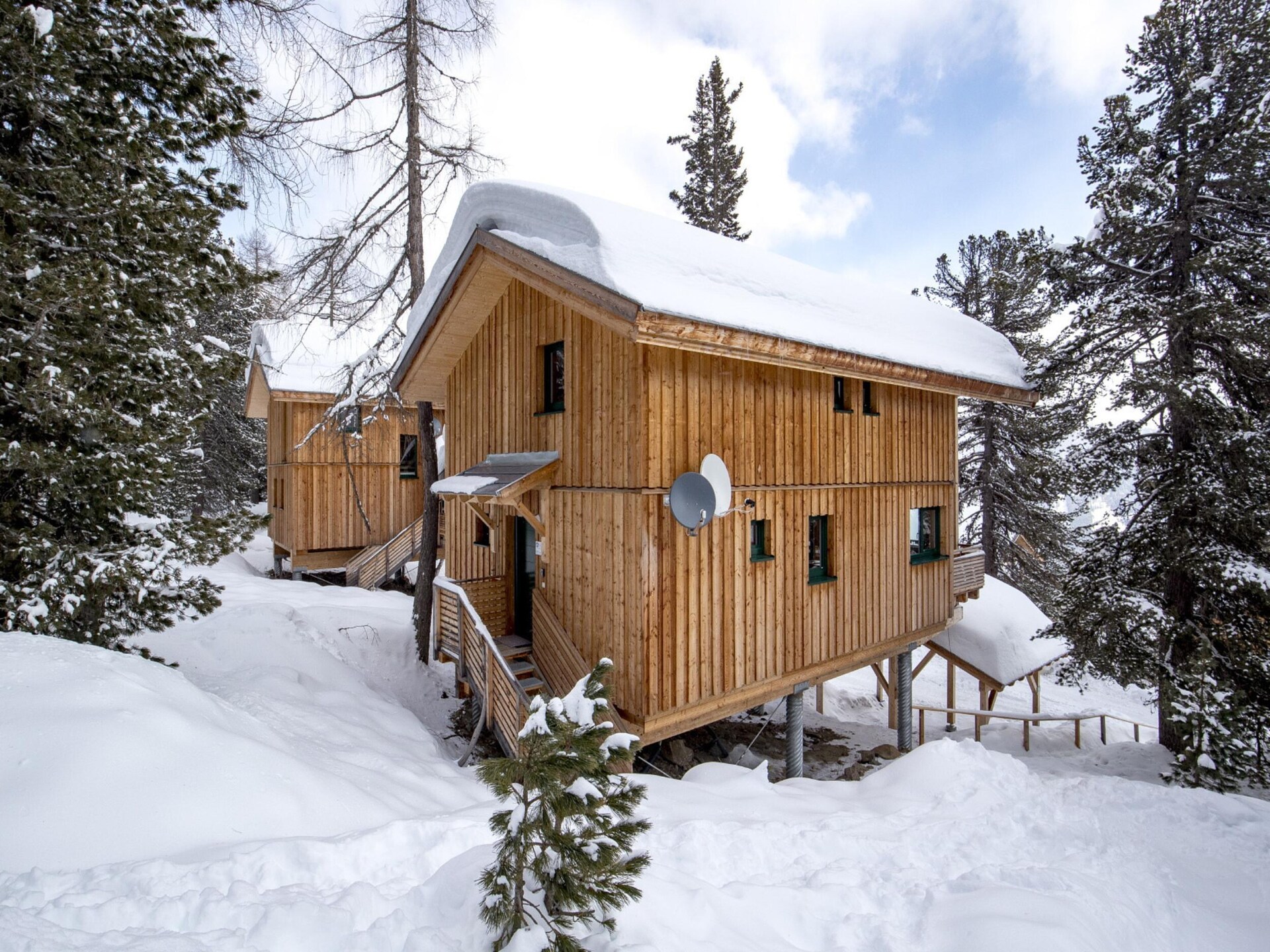 Aan de piste: Ruim houten chalet in Turracherhöhe voor 13 personen - foto 30