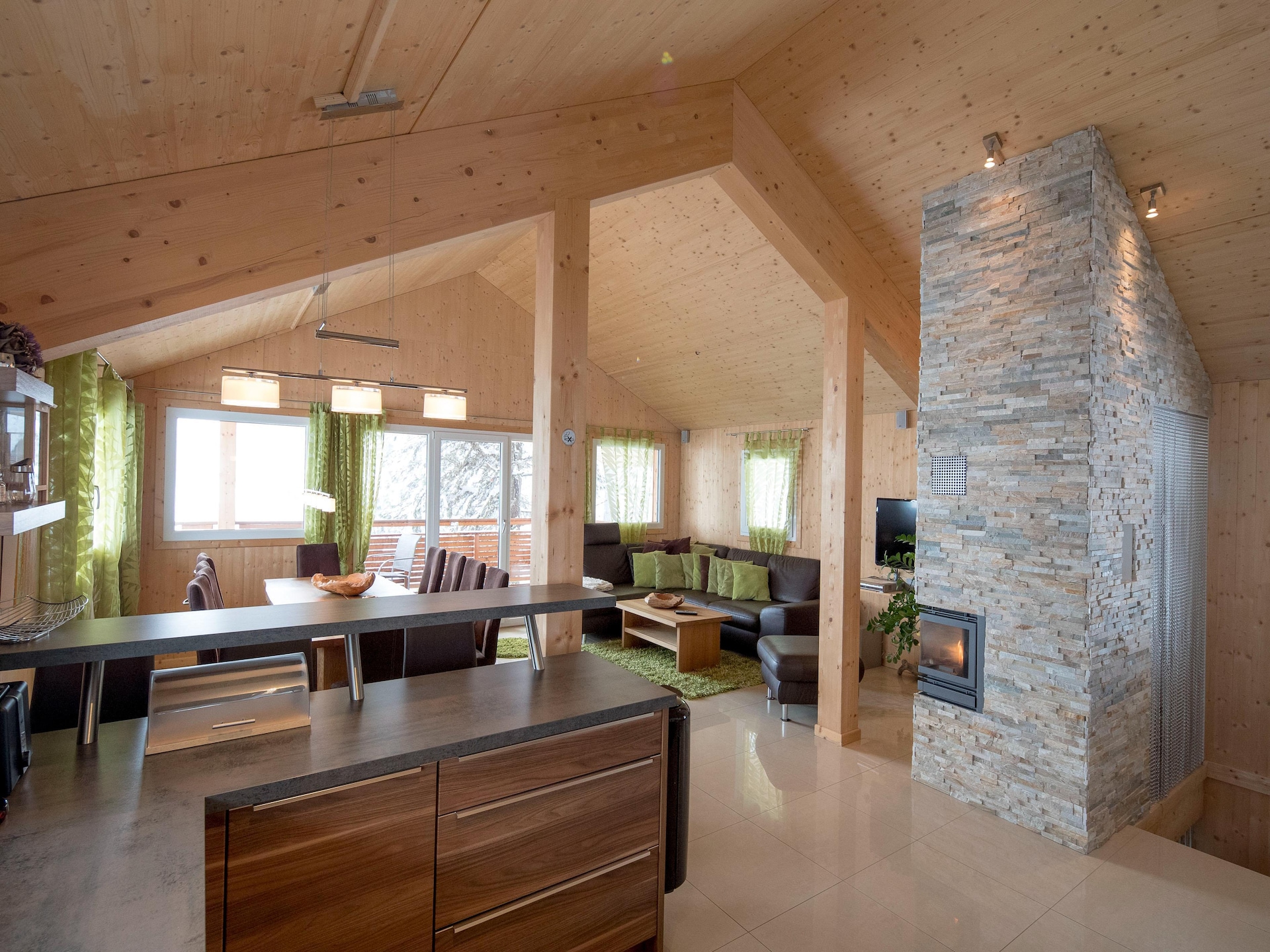 Houten chalet voor 12 personen aan de piste met sauna in Turracherhöhe - foto 11