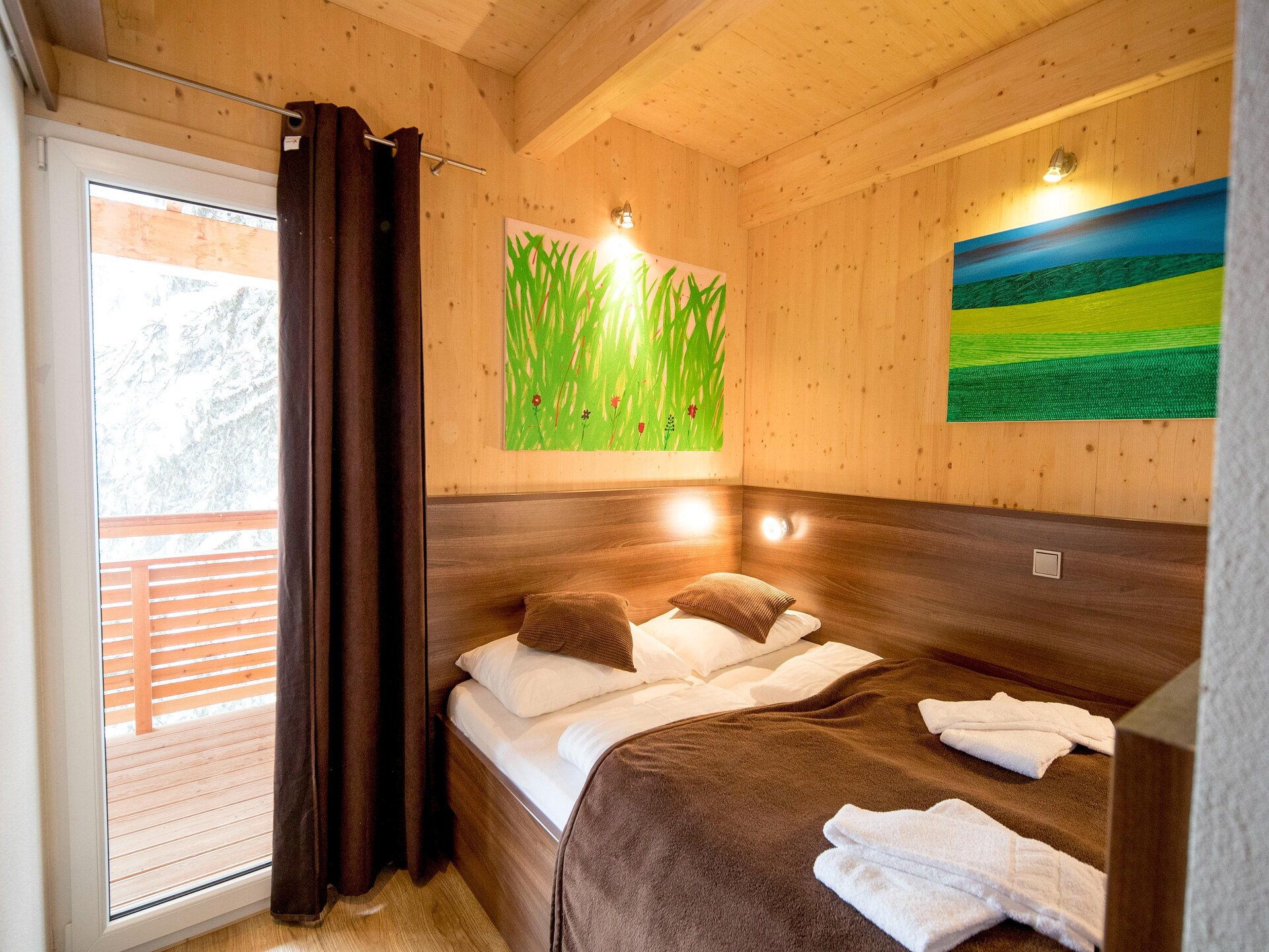 Houten chalet voor 12 personen aan de piste met sauna in Turracherhöhe - foto 13