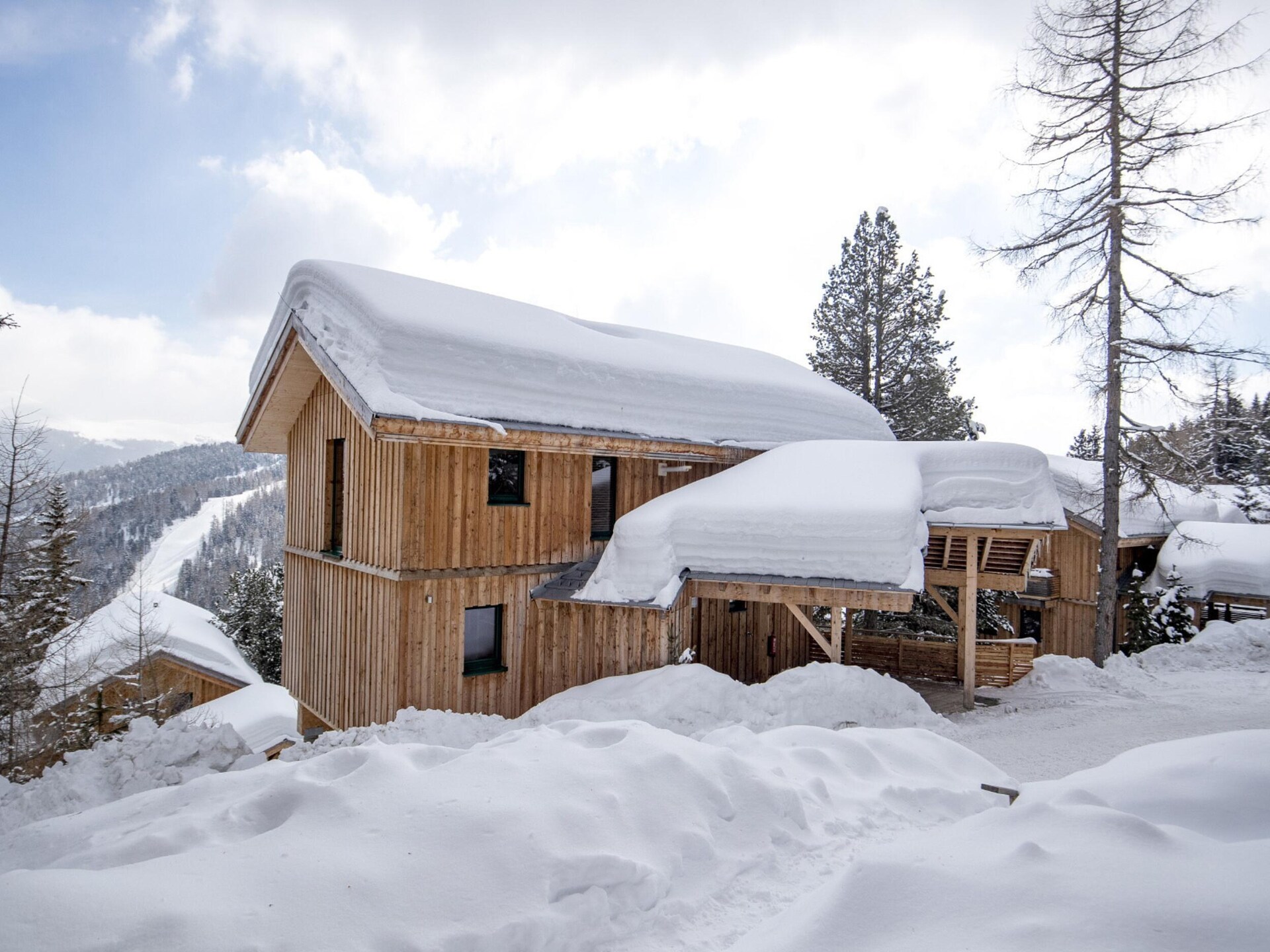 Houten chalet voor 12 personen aan de piste met sauna in Turracherhöhe - foto 31