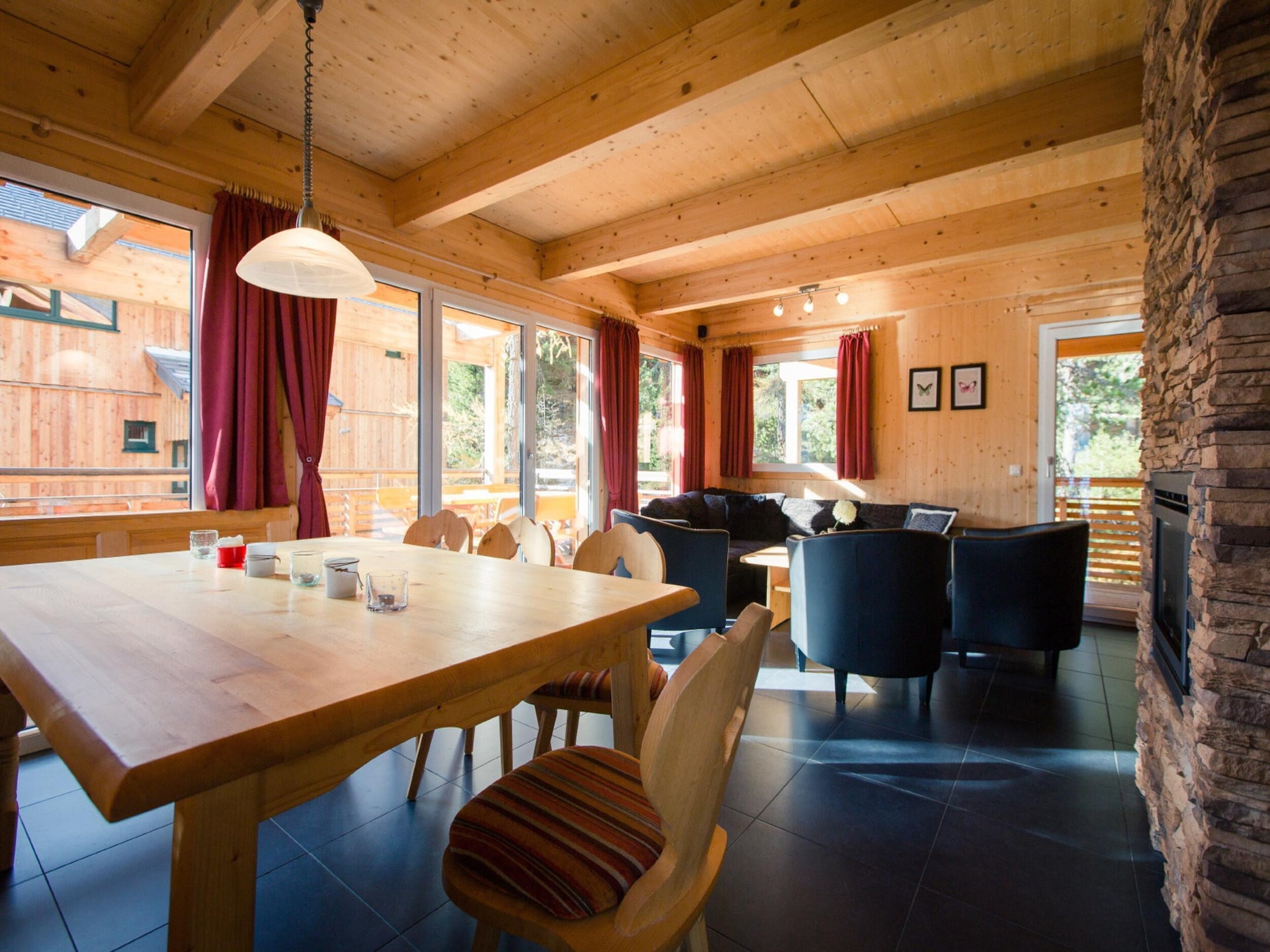 11-persoons chalet aan de piste in Turracherhöhe - foto 5