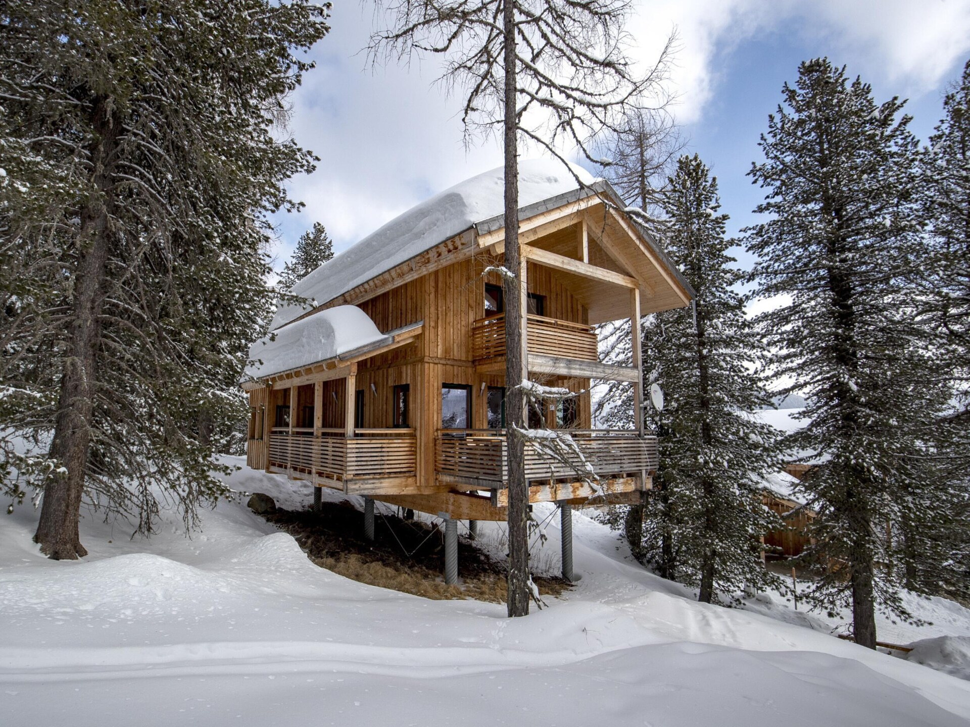 11-persoons chalet aan de piste in Turracherhöhe - foto 27