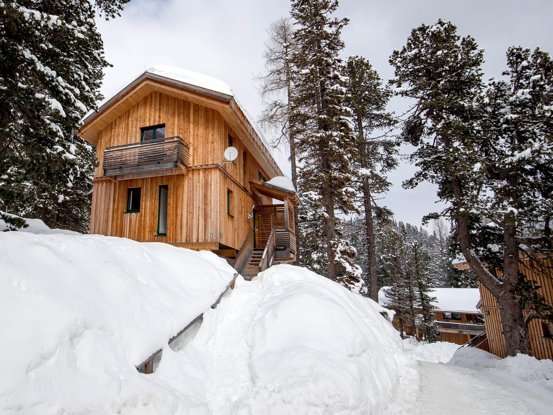 Ruim chalet voor 12 personen met sauna aan de skipiste in Turracherhöhe - foto 30