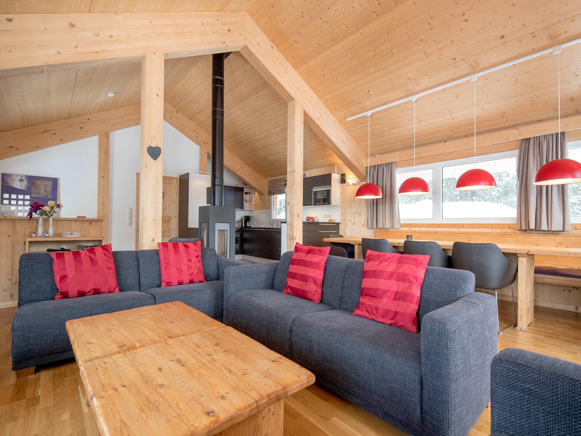 Ruim chalet voor 12 personen met sauna aan de skipiste in Turracherhöhe - foto 7