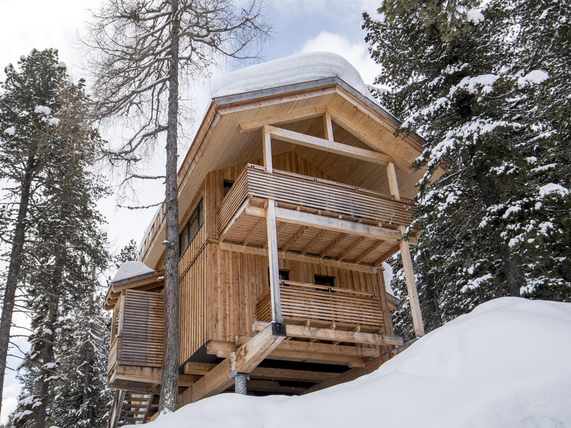 Ruim chalet voor 12 personen met sauna aan de skipiste in Turracherhöhe - foto 31