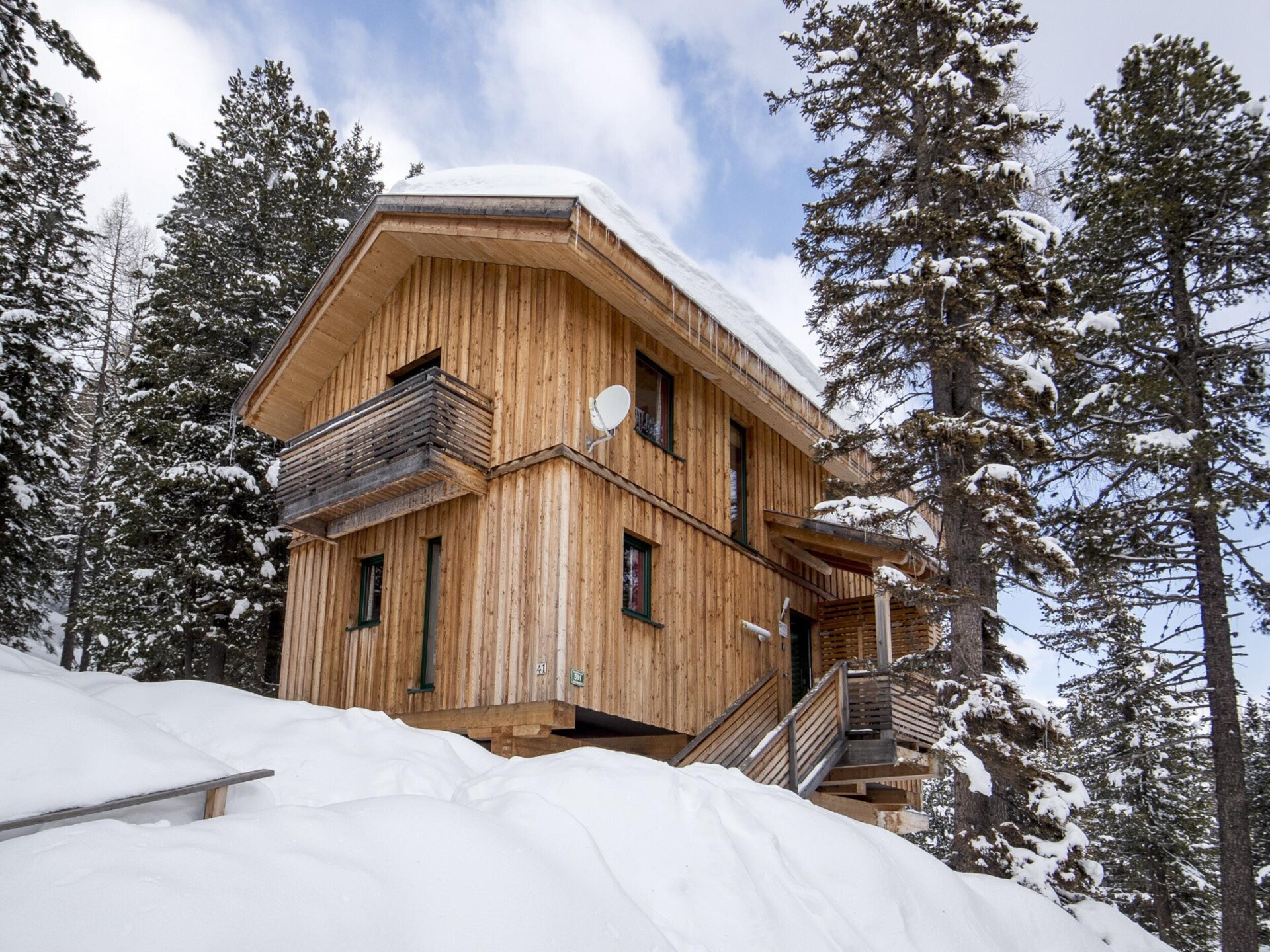 Ruim chalet voor 12 personen met sauna aan de skipiste in Turracherhöhe - foto 32
