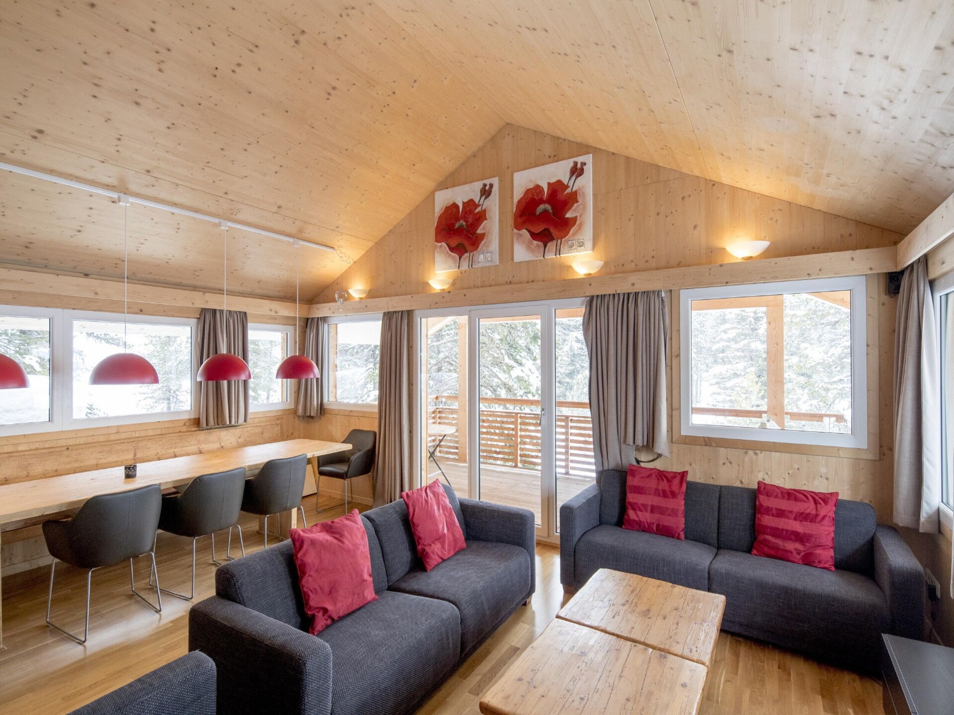 Ruim chalet voor 12 personen met sauna aan de skipiste in Turracherhöhe - foto 8