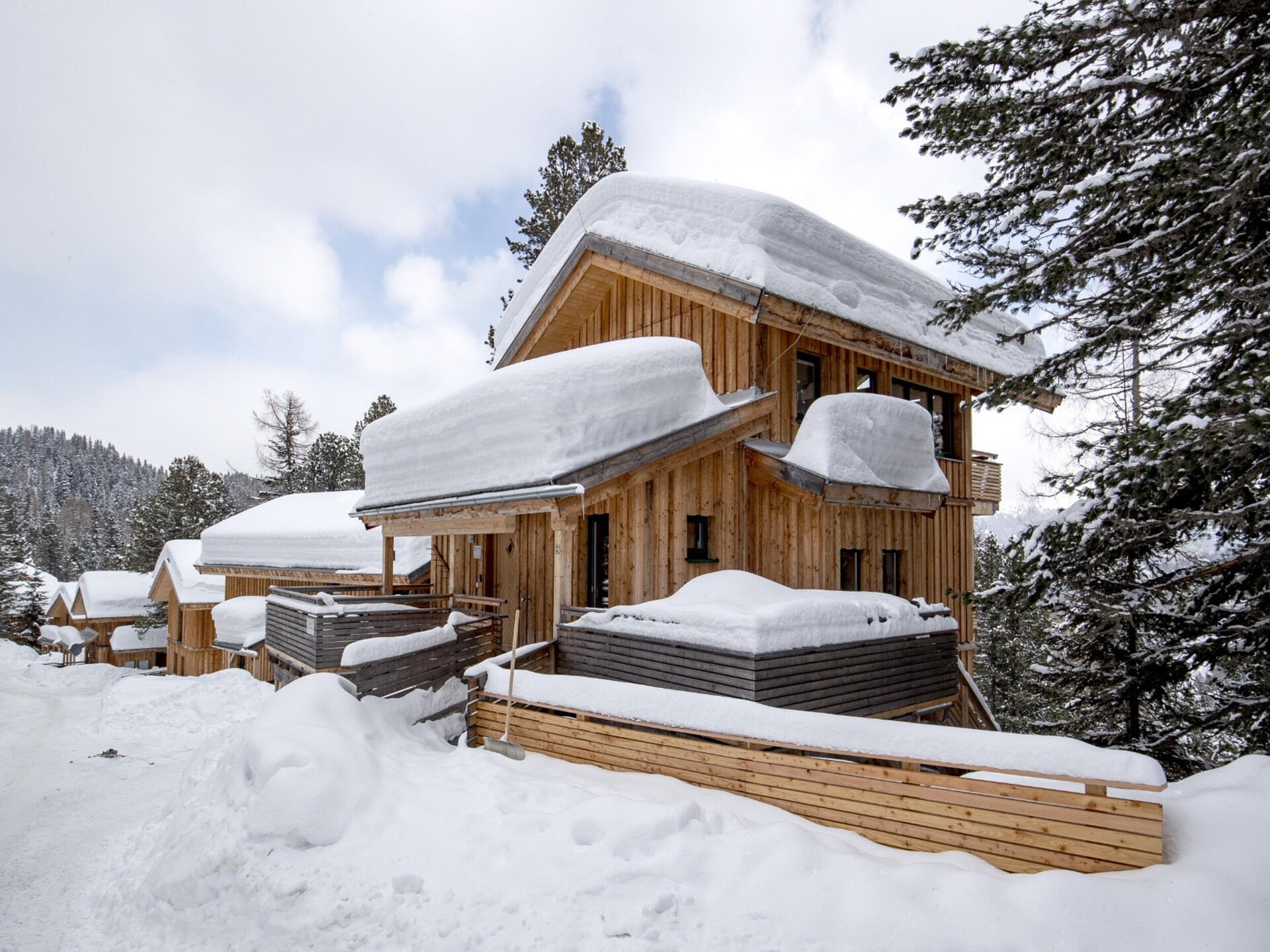 Vrijstaand chalet voor 10 personen aan de piste op de Turracherhöhe - foto 31