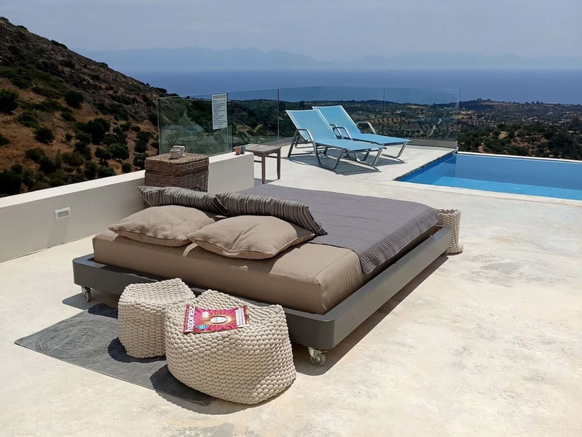 Ruime villa voor 8 in Koroni-Vasilitsi met uitzicht en tuin - foto 7