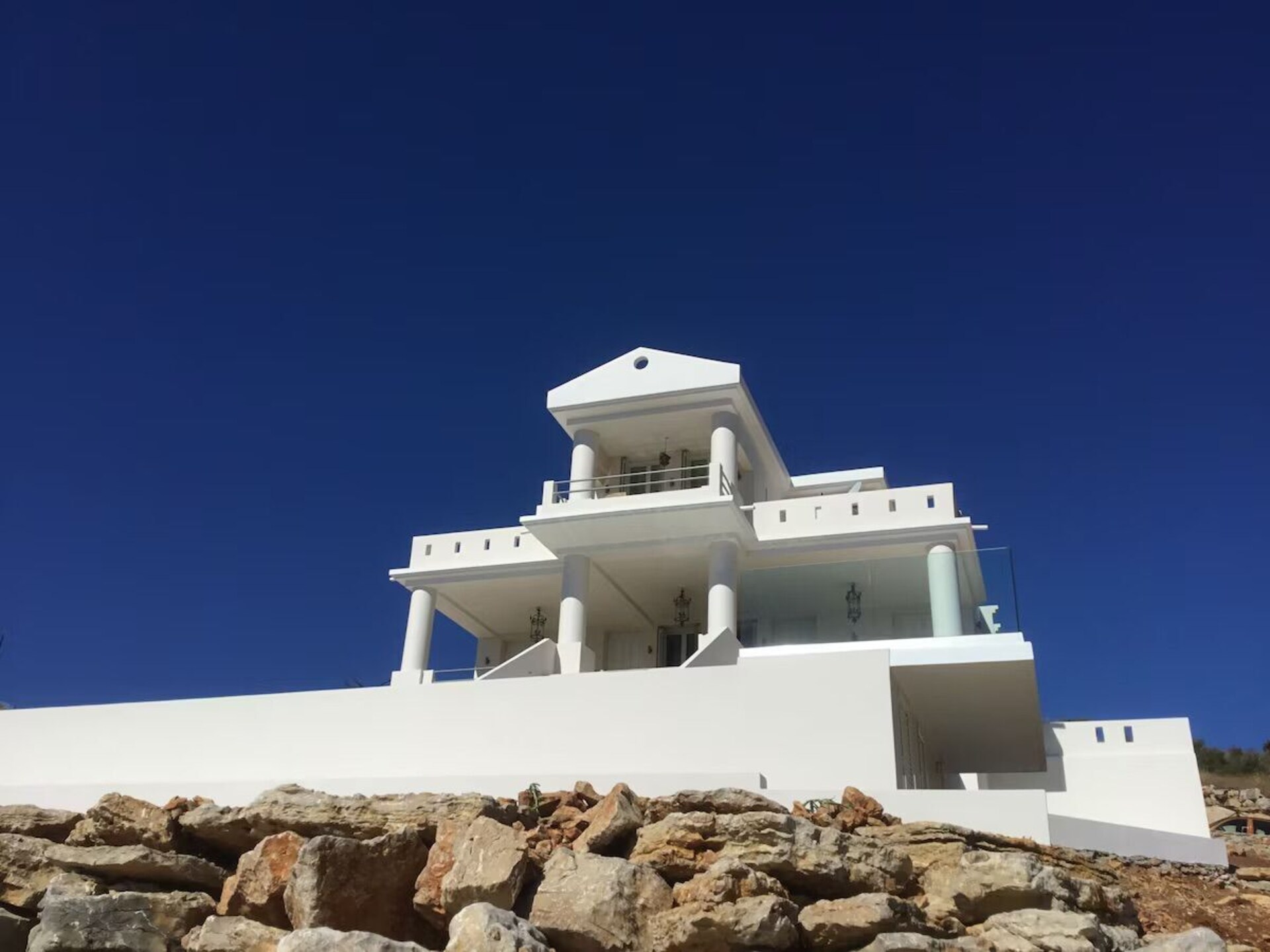 Ruime villa voor 8 in Koroni-Vasilitsi met uitzicht en tuin - foto 9