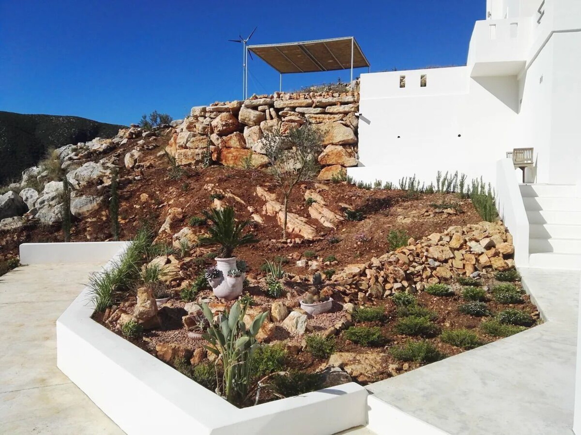 Ruime villa voor 8 in Koroni-Vasilitsi met uitzicht en tuin - foto 13