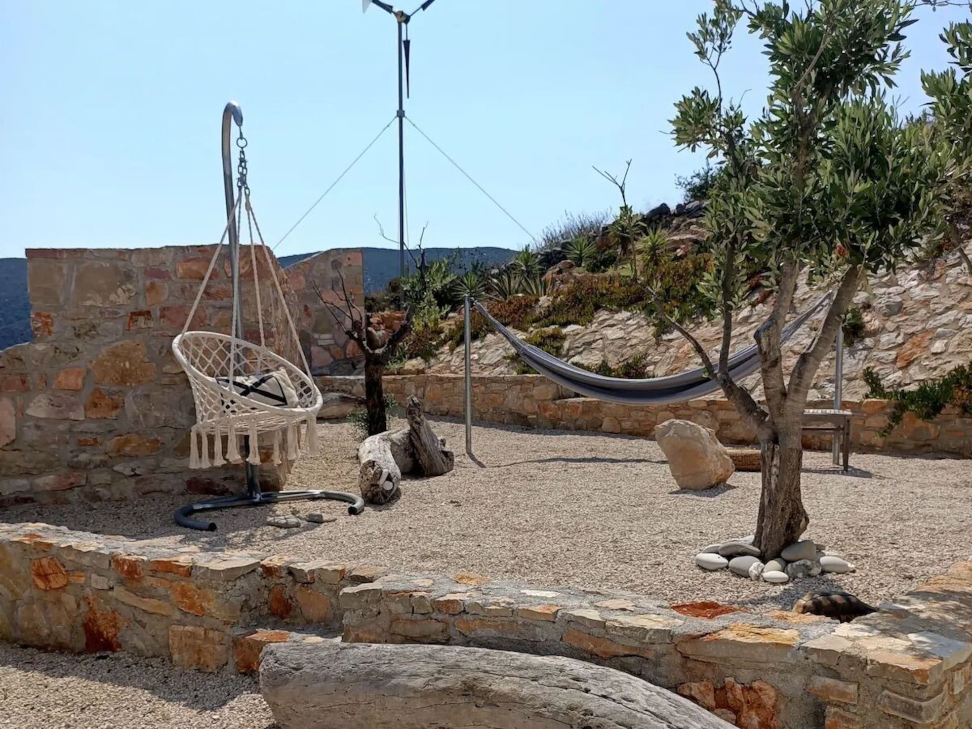 Ruime villa voor 8 in Koroni-Vasilitsi met uitzicht en tuin - foto 15