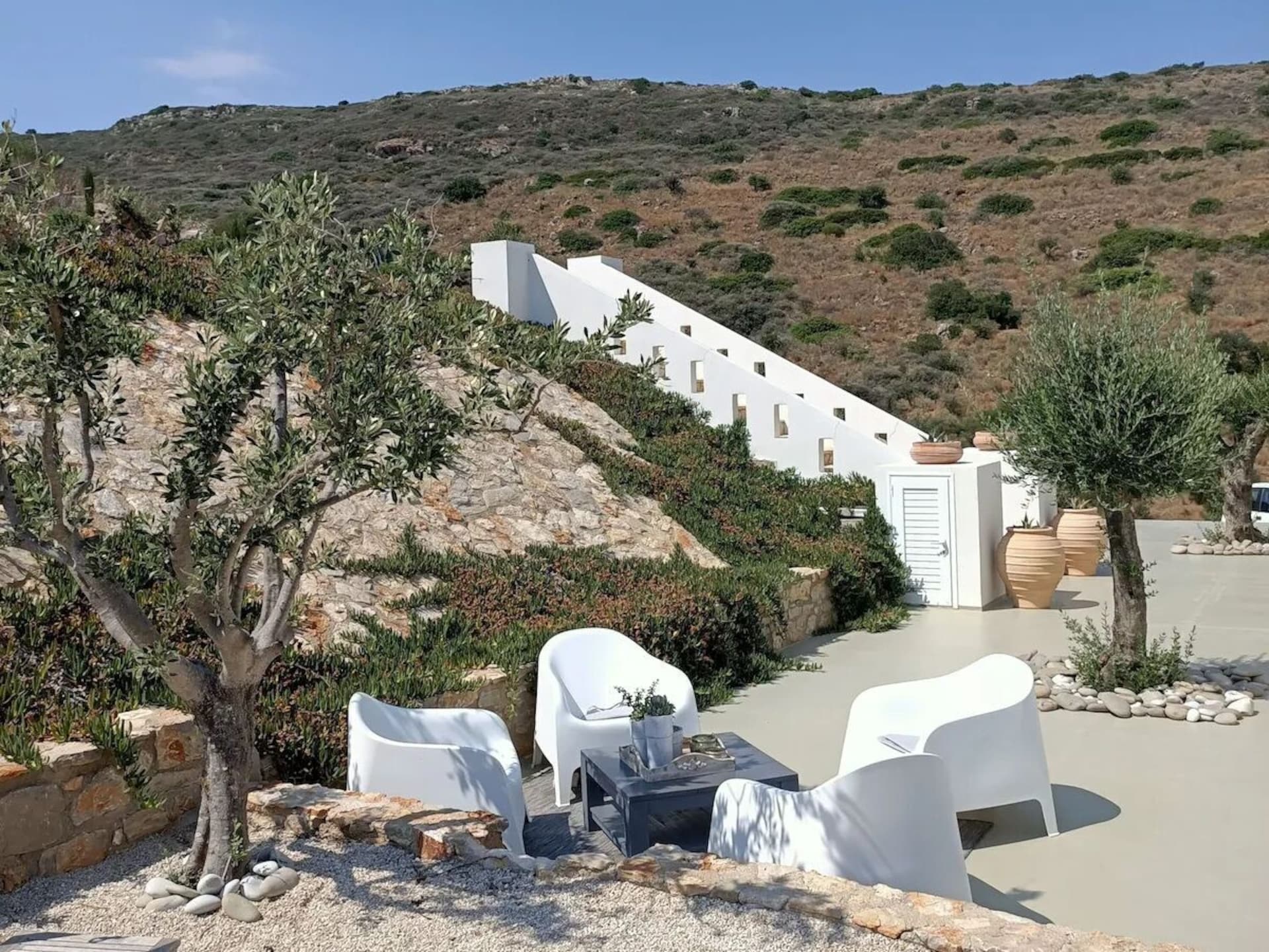Ruime villa voor 8 in Koroni-Vasilitsi met uitzicht en tuin - foto 16