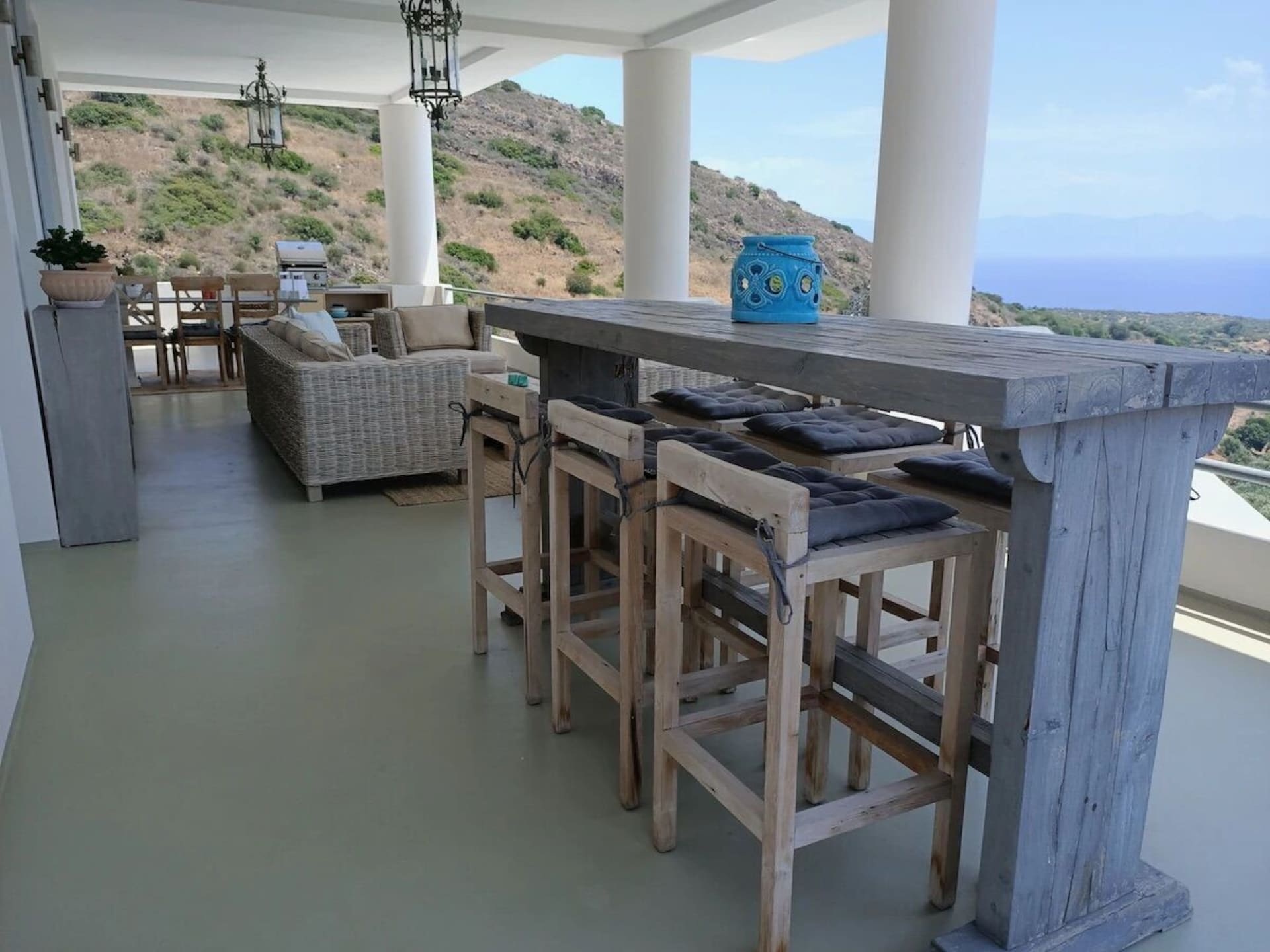 Ruime villa voor 8 in Koroni-Vasilitsi met uitzicht en tuin - foto 18