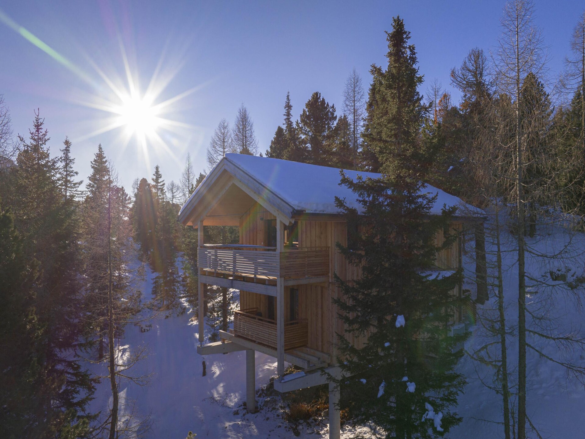 Authentiek houten chalet met sauna en jacuzzi op de Turracher Höhe - foto 31