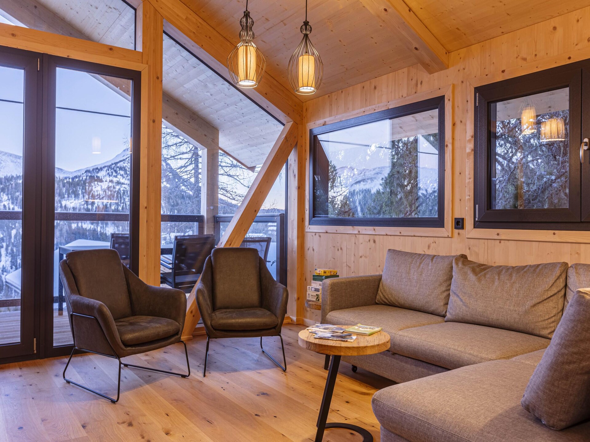 Authentiek houten chalet met sauna en jacuzzi op de Turracher Höhe - foto 2