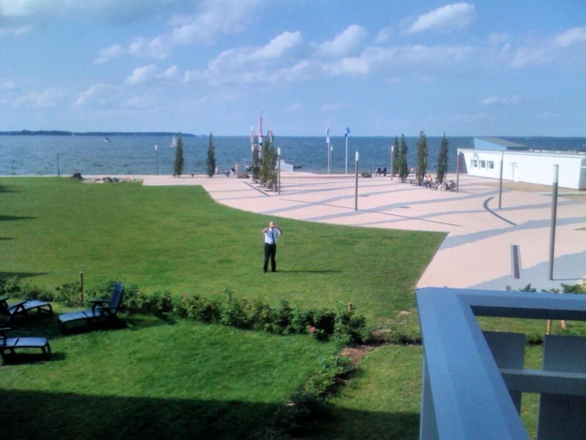 Kapitänsdeck: 4-persoons appartement aan de Müritz met privéstrand - foto 12