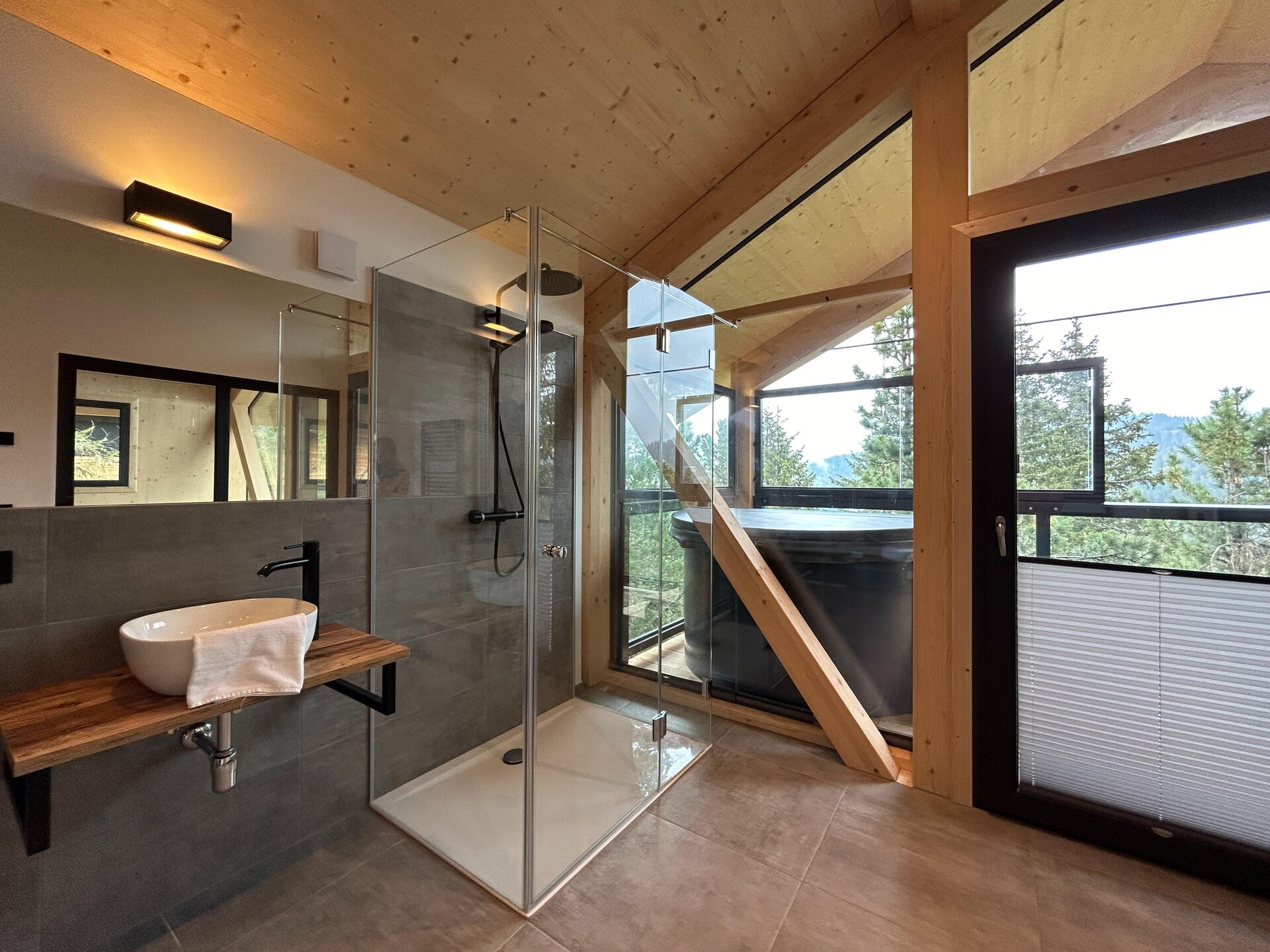 8-persoons chalet in Turrach: luxe houten lodge nabij de piste - foto 22