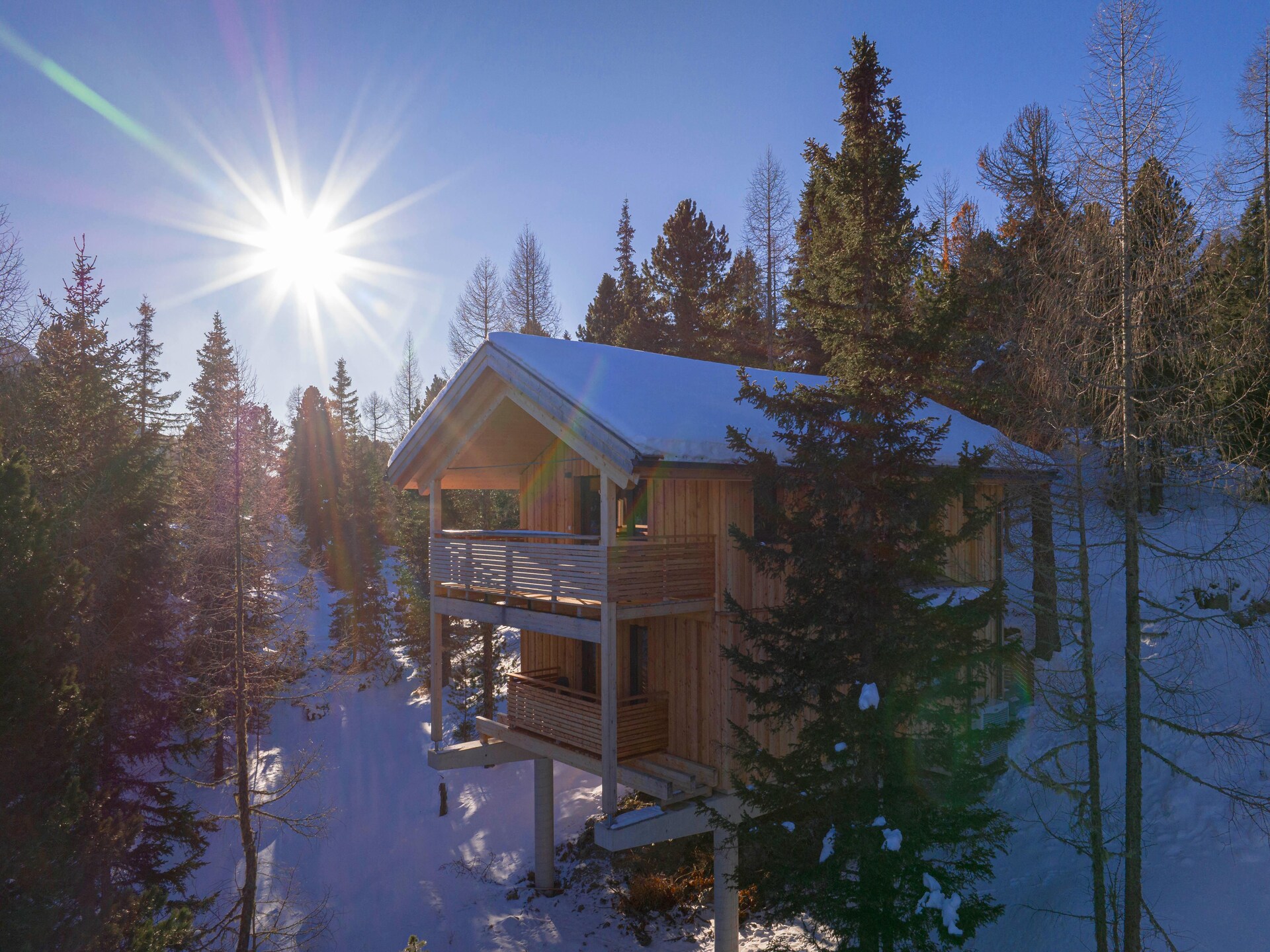 Ruim chalet voor 8 met sauna en hot tub op de Turracher Höhe - foto 26