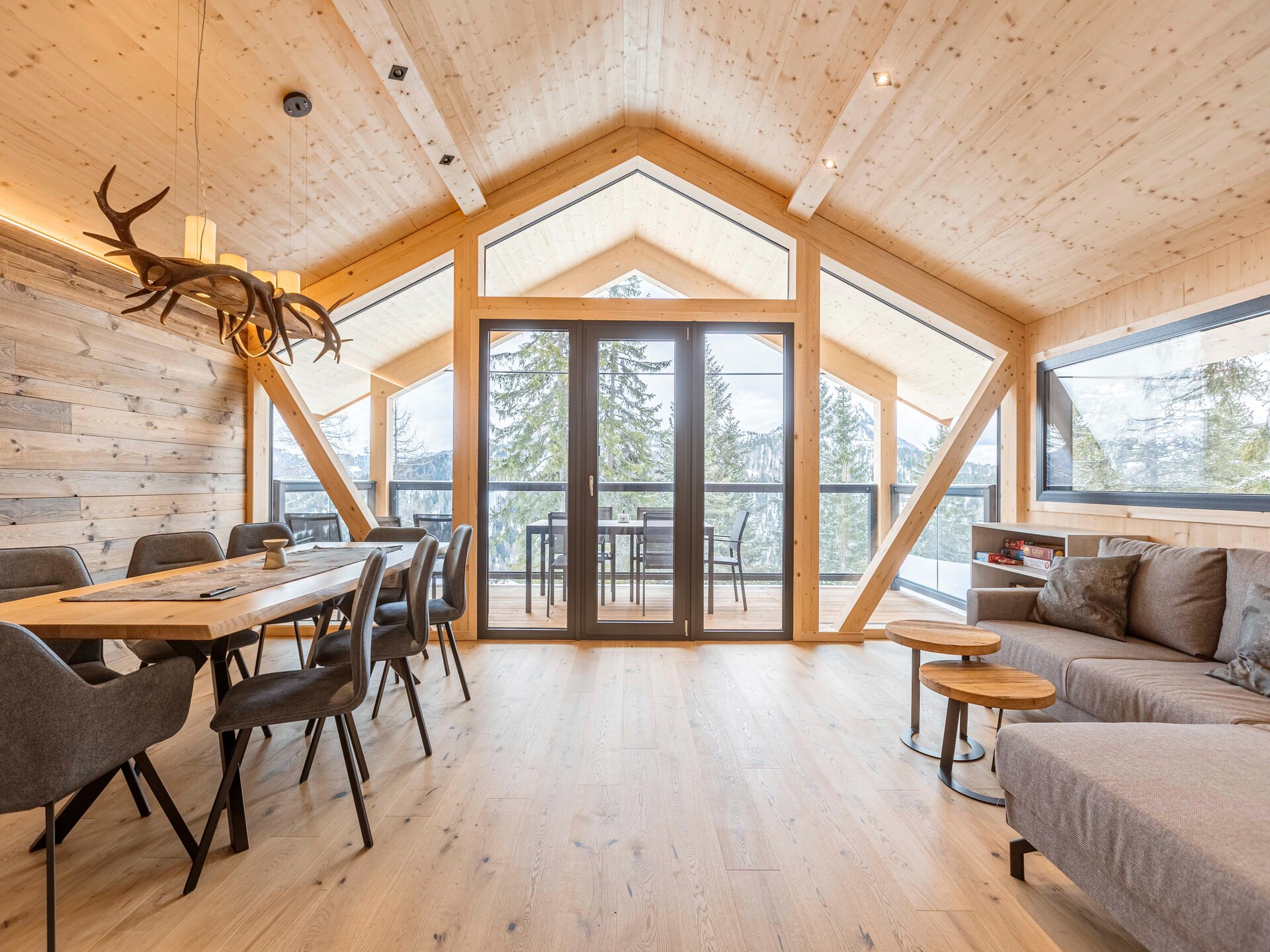 Massief houten chalet met sauna en hot tub op de Turracher Höhe - foto 7