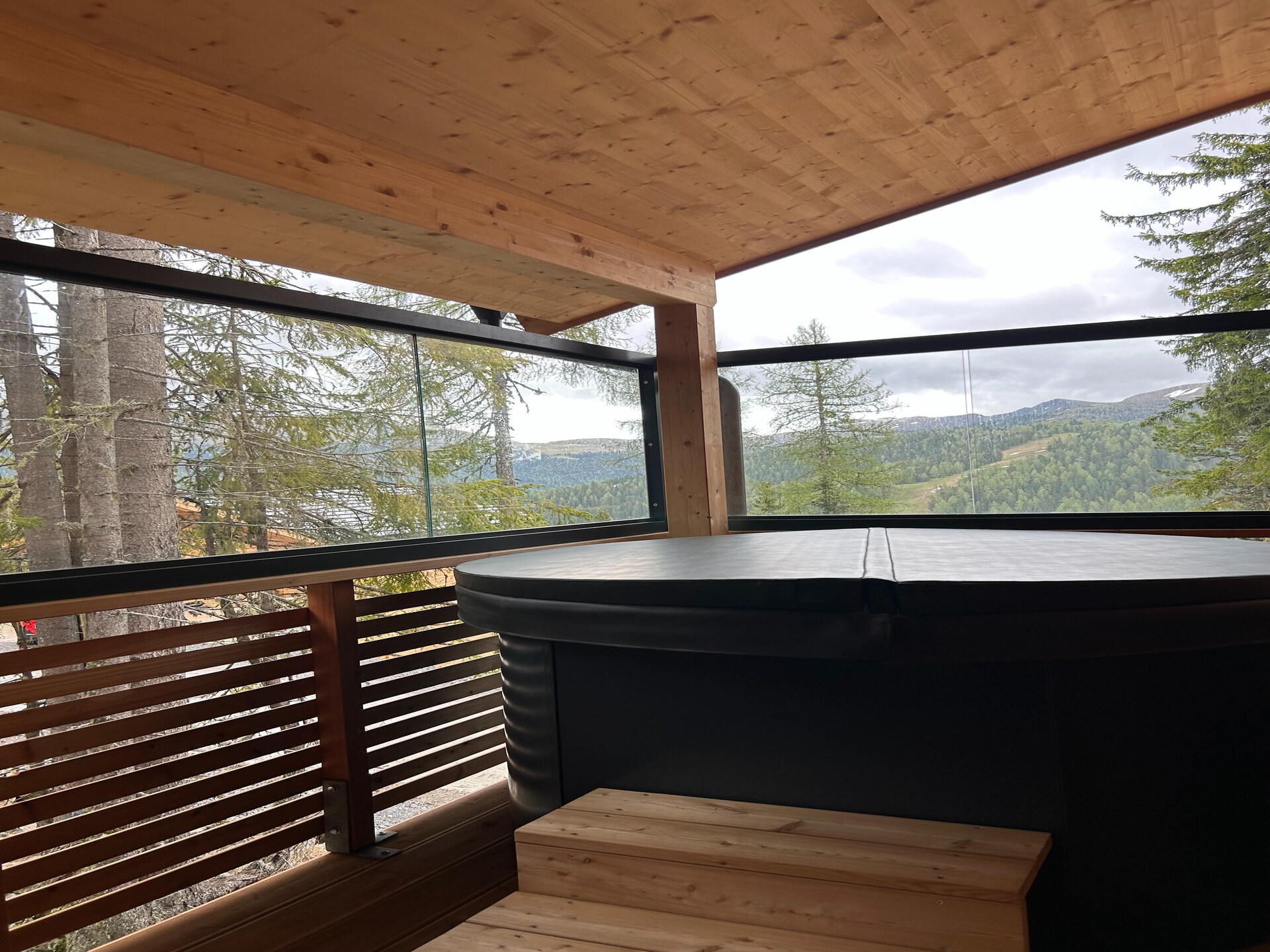 Massief houten chalet met sauna en hot tub op de Turracher Höhe - foto 27