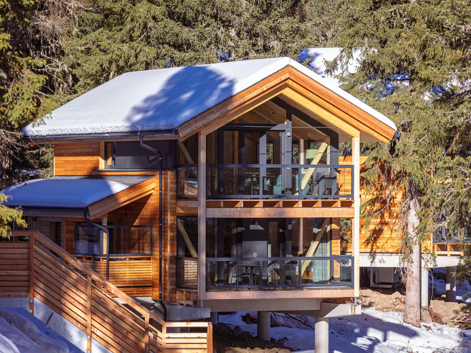Massief houten chalet met sauna en hot tub op de Turracher Höhe - foto 31