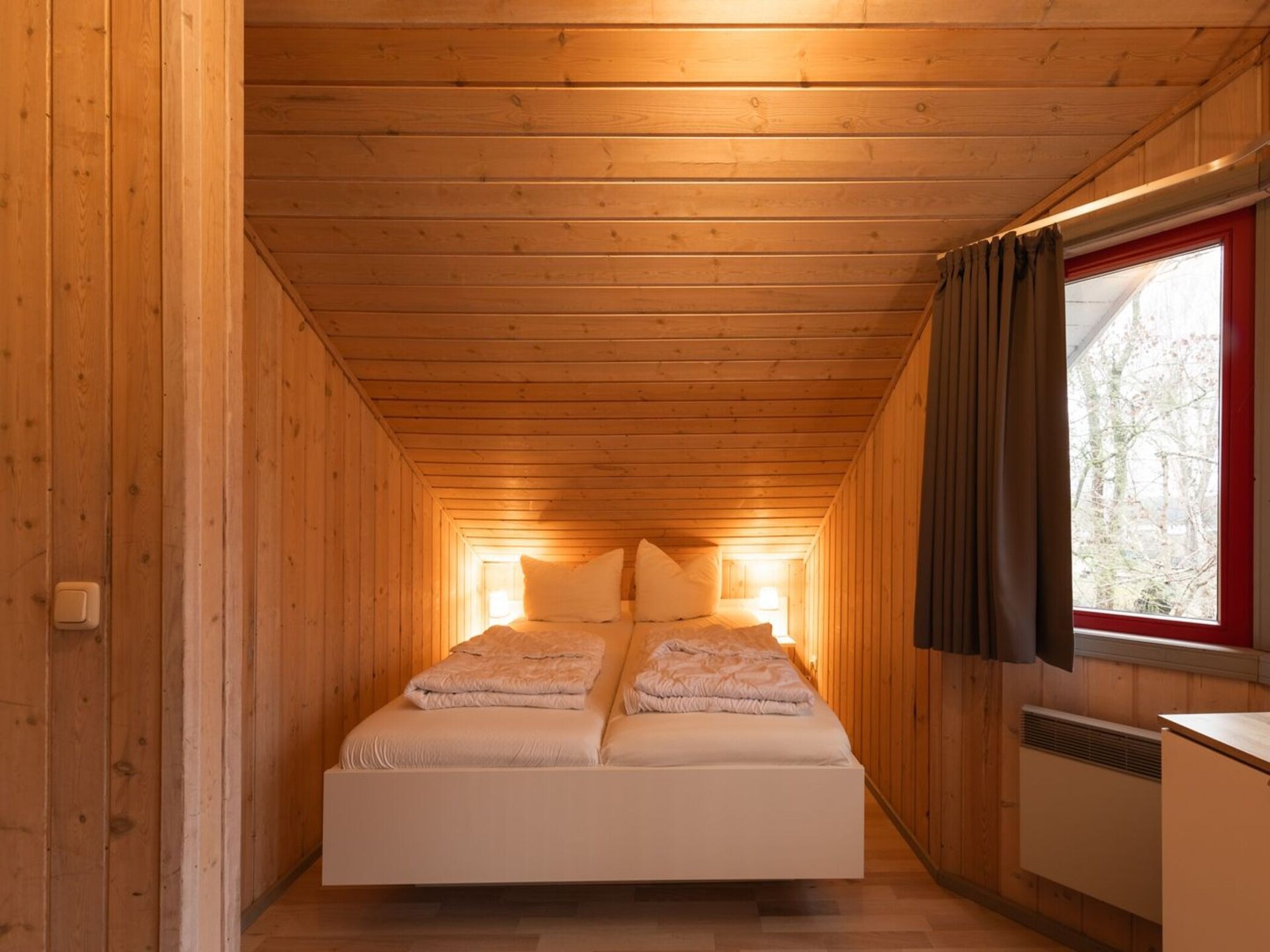 Vrijstaand vakantiehuis aan het Granzower Meer met sauna en open haard - foto 13