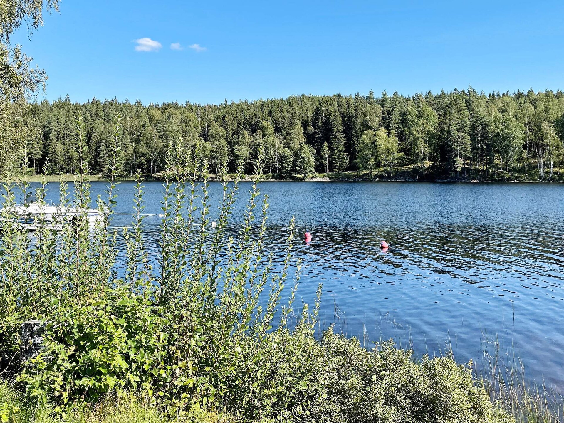 Klassiek rood vakantiehuis bij het meer in Dalsland, Zweden - foto 11