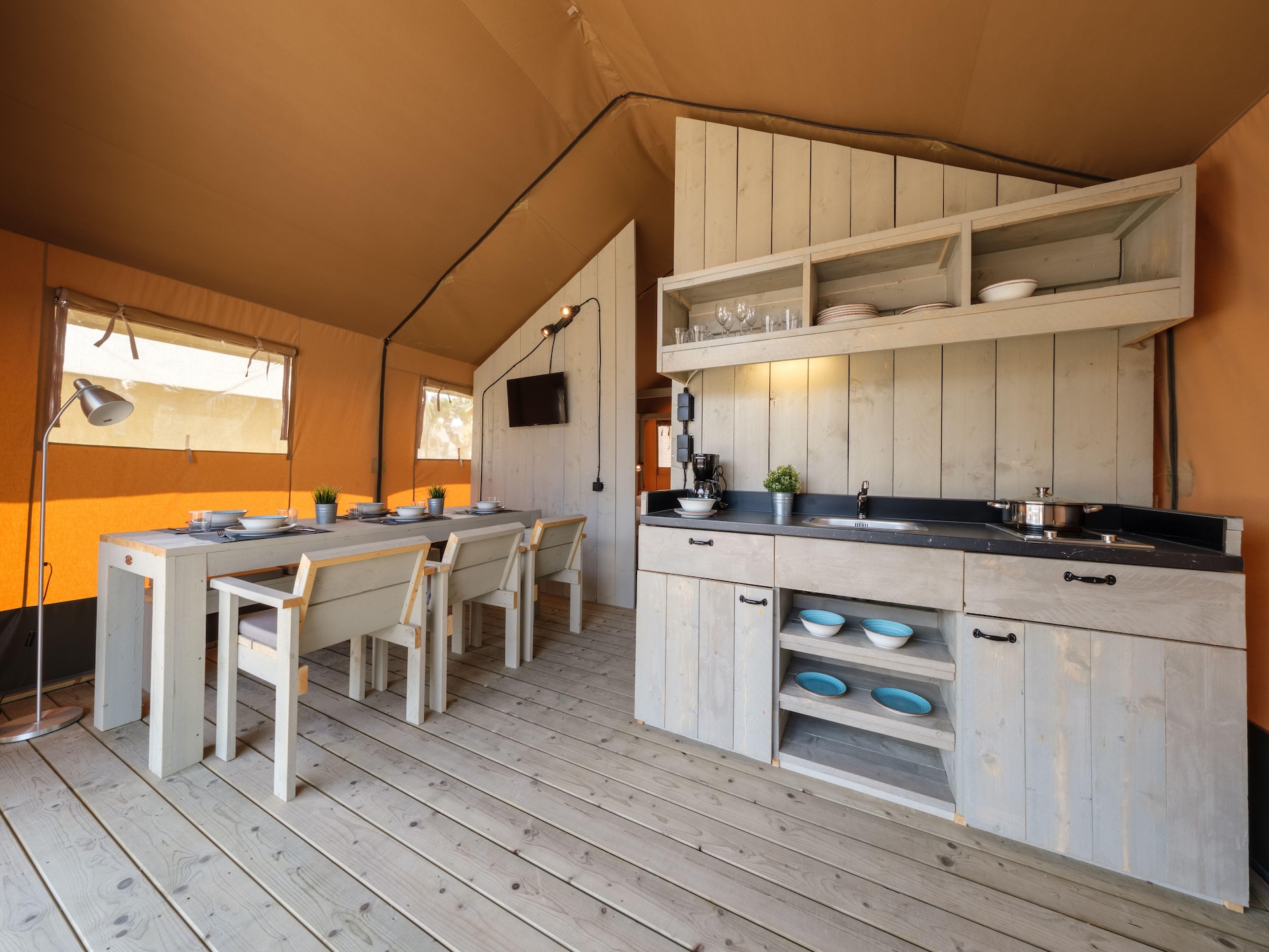 Luxe glampingtent voor 5 personen in Tarragona - foto 4